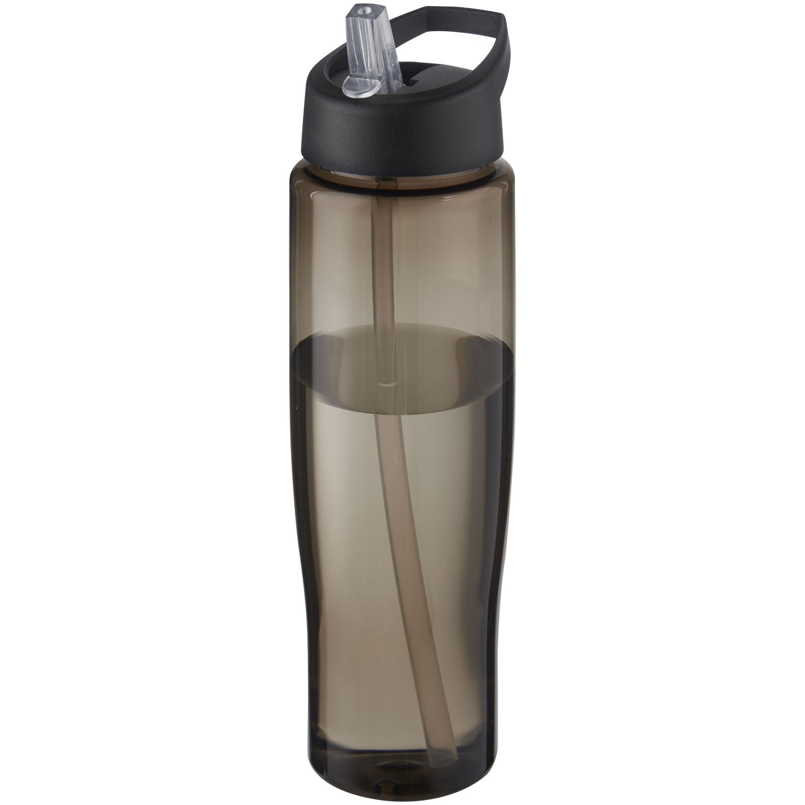 H2O Active® Eco Tempo 700 ml Sportflasche mit Ausgussdeckel schwarz, kohle