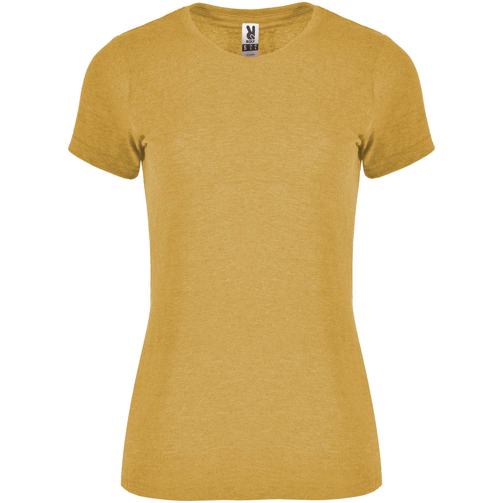 Fox 150 g/m² T-Shirt für Damen heather senf