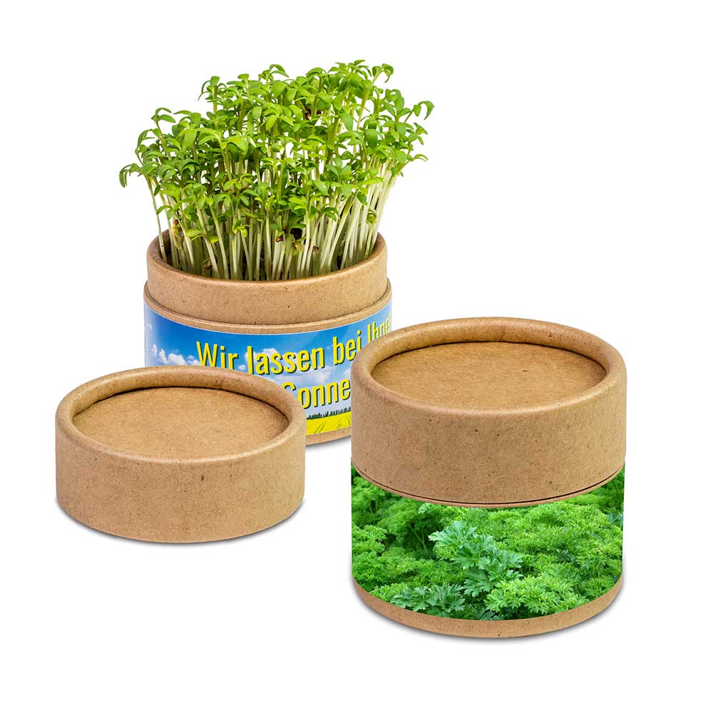 Pflanz-Cup mit Samen - Ostern