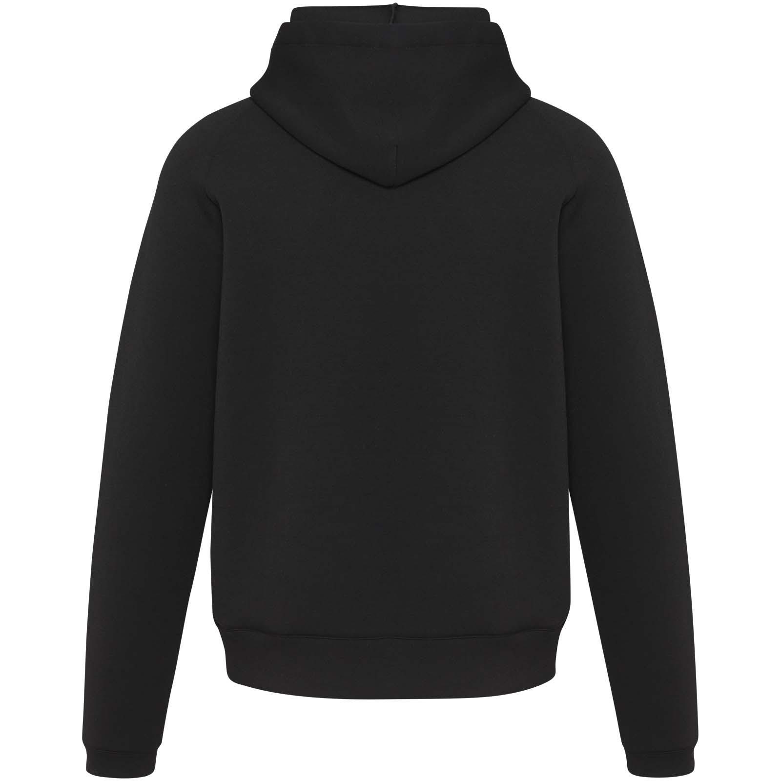 Danali 350 g/m² Sport Kapuzenpullover mit Interlock Strick Unisex schwarz
