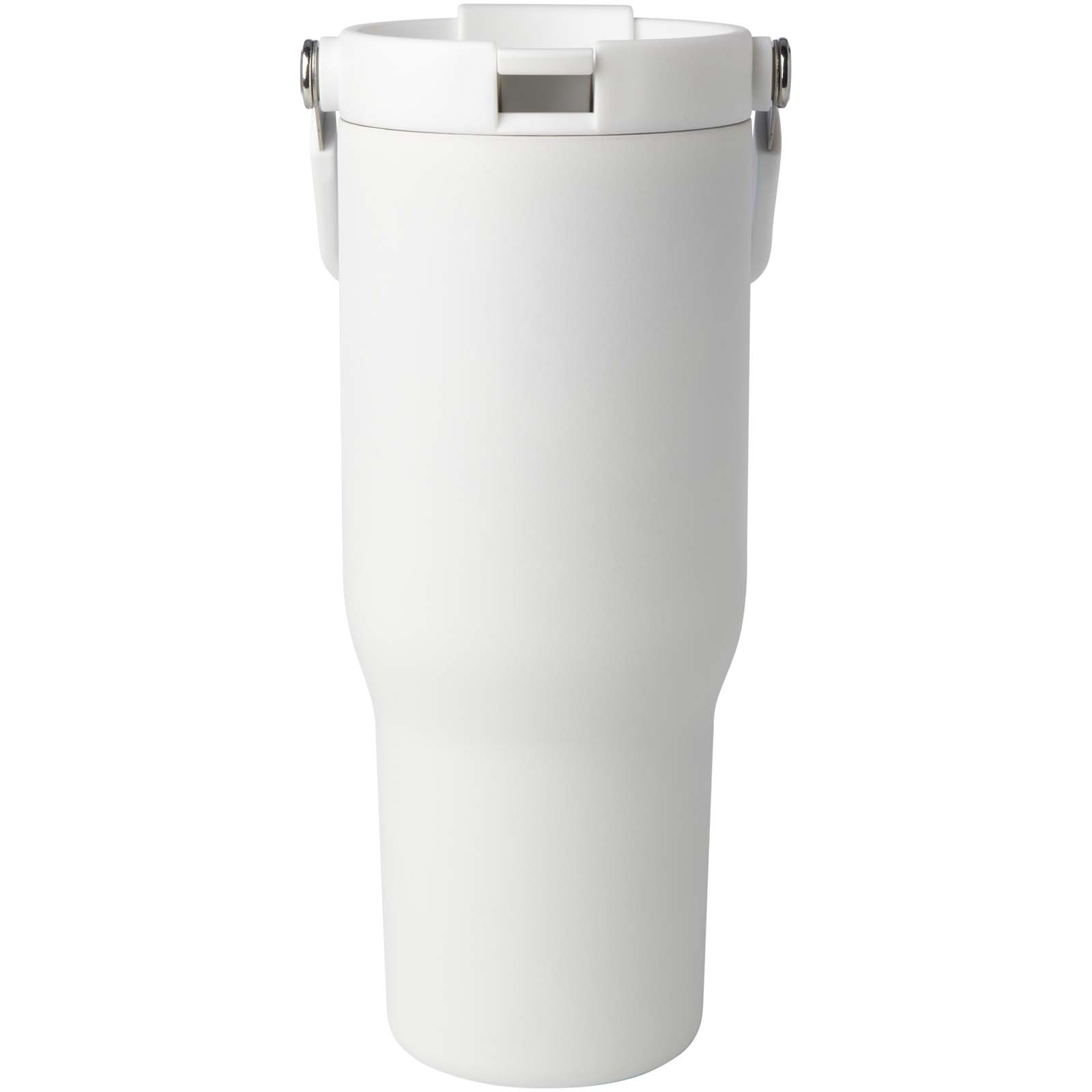 Bronx 900 ml RCS-zertifizierter Kupfer-Vakuum Isolierbecher aus Edelstahl mit Doppelfunktionsdeckel weiss