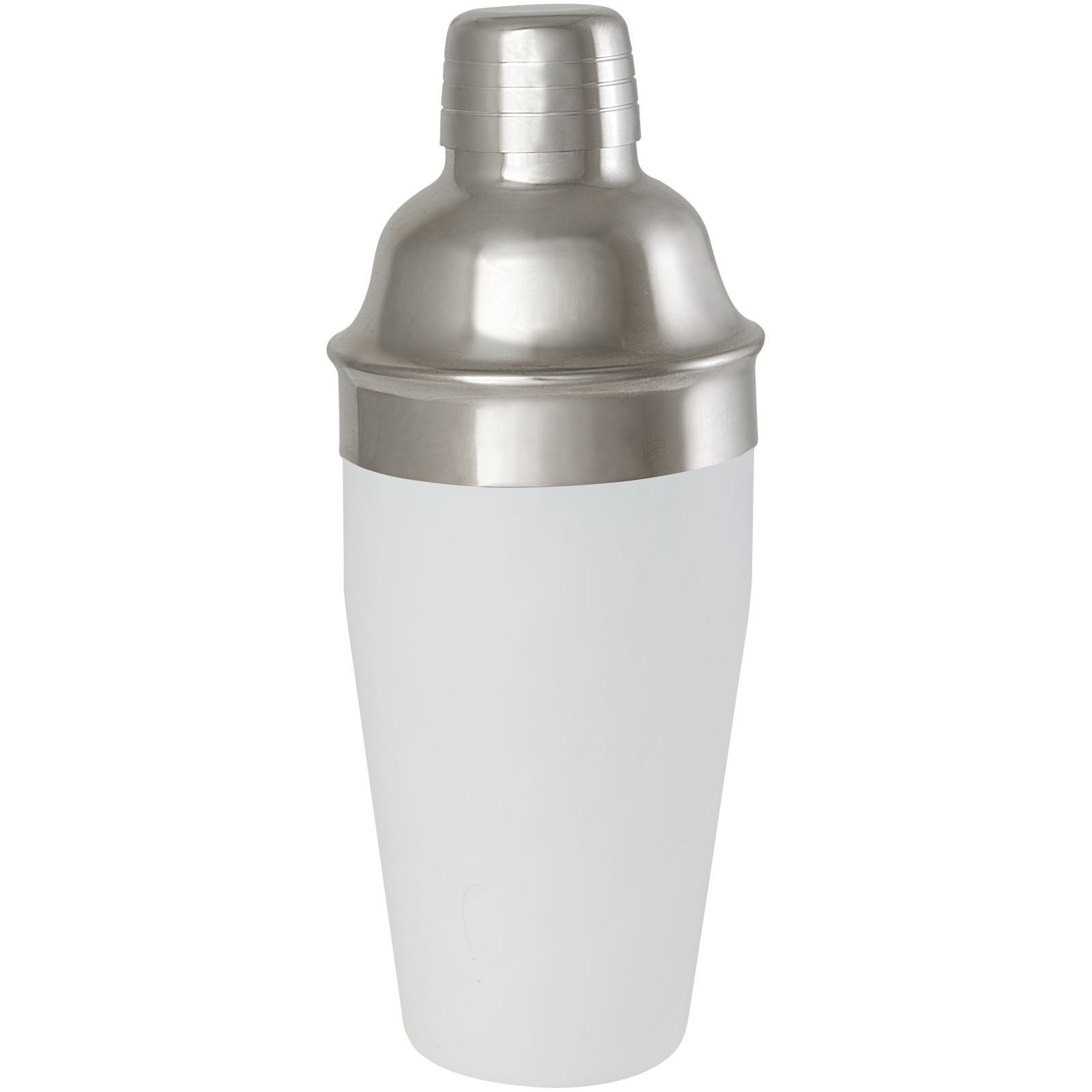 Gaudie Cocktailshaker aus recyceltem Edelstahl weiss