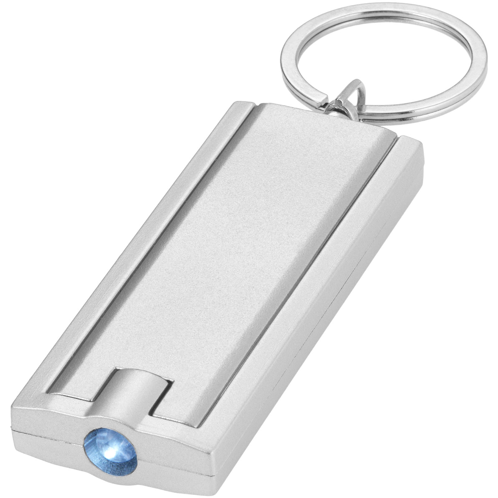Castor LED-Schlüssellicht silber
