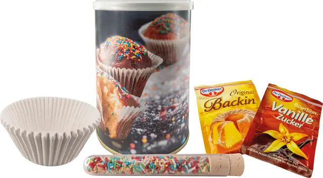 Muffinbäckerei in der Dose