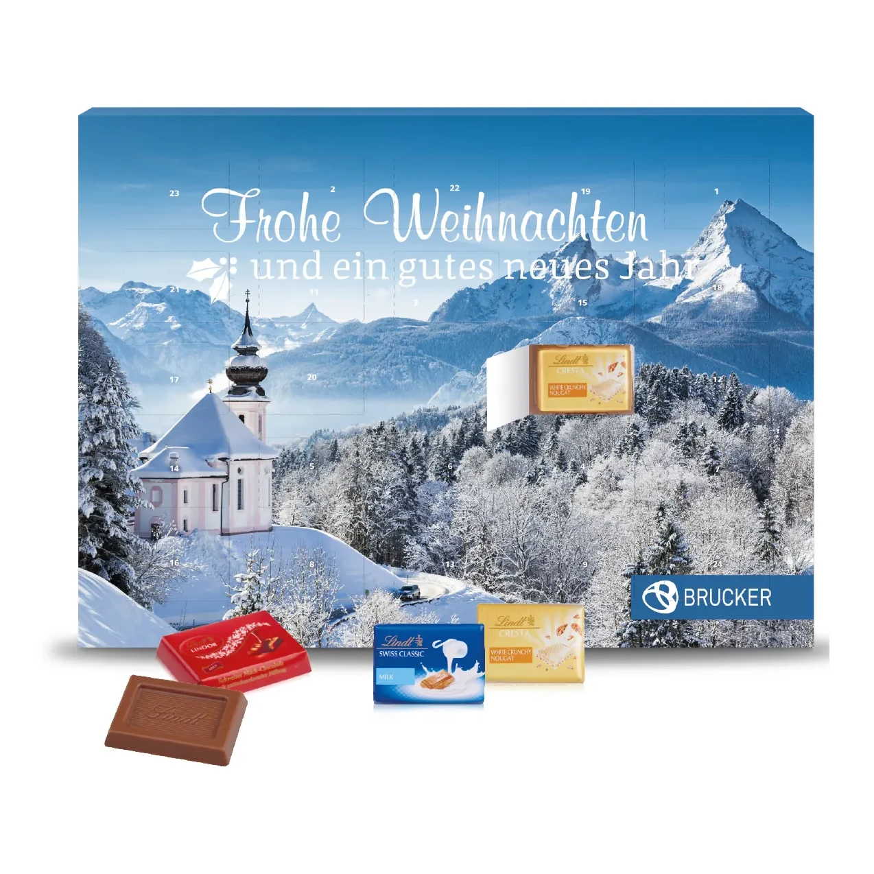 Wand-Adventskalender "Lindt Exklusiv"