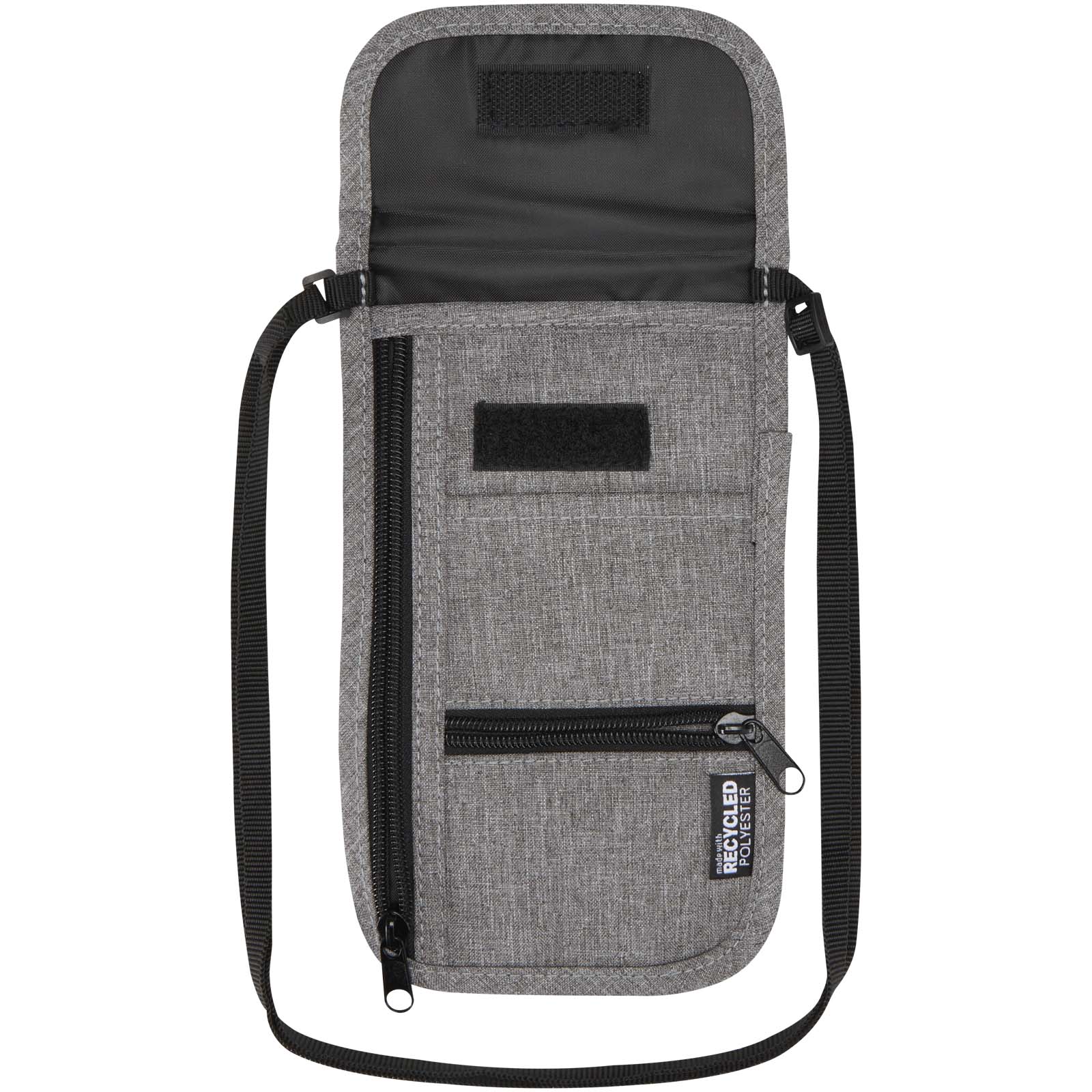 Ross GRS recycelte smarte Reisetasche heather grau