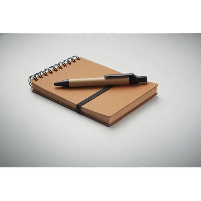 Recyceltes Notizbuch-Set