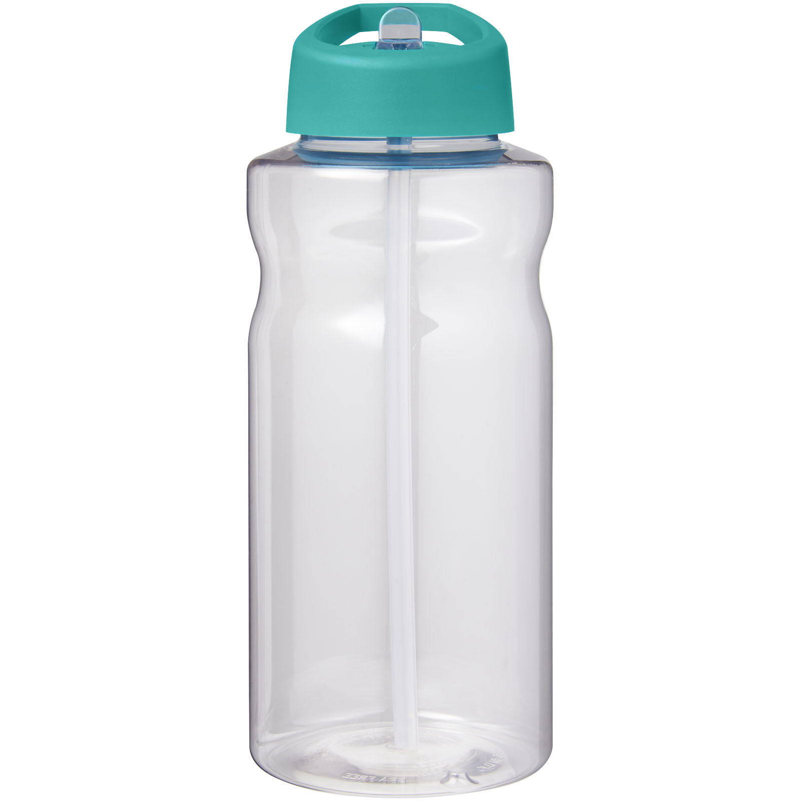 H2O Active® Big Base 1L Sportflasche mit Ausgussdeckel aquablau
