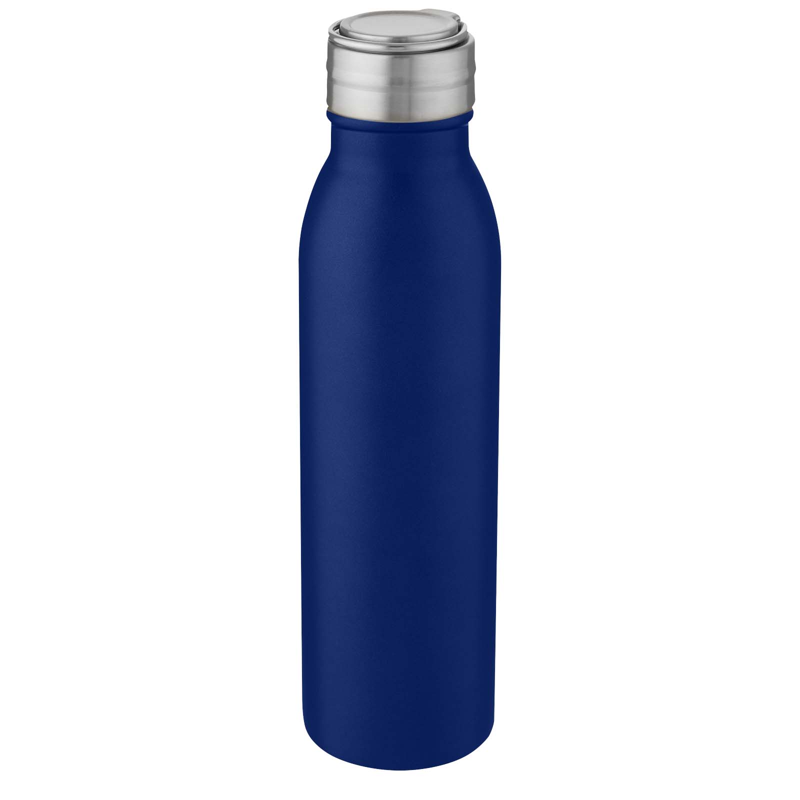 Harper 700 ml Sportflasche aus Edelstahl mit Metallschlaufe mittelblau