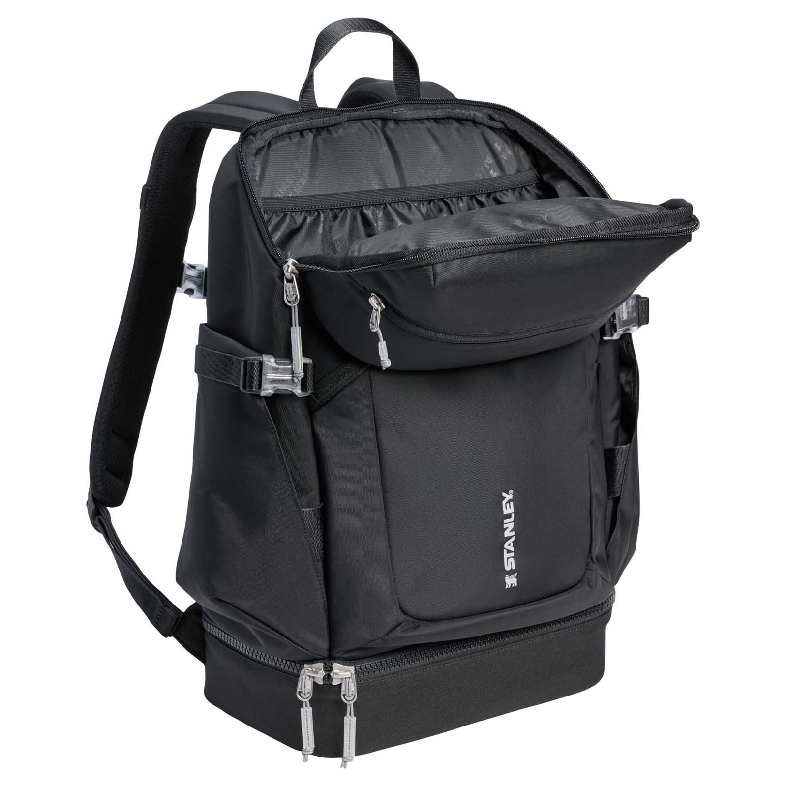 Stanley Vitalize™ Macro Method recycelter Rucksack 29L schwarz