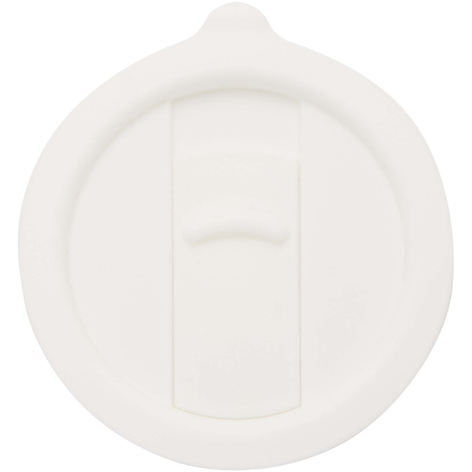 Carter 450 ml Keramiktasse mit Kunststoffdeckel weiss