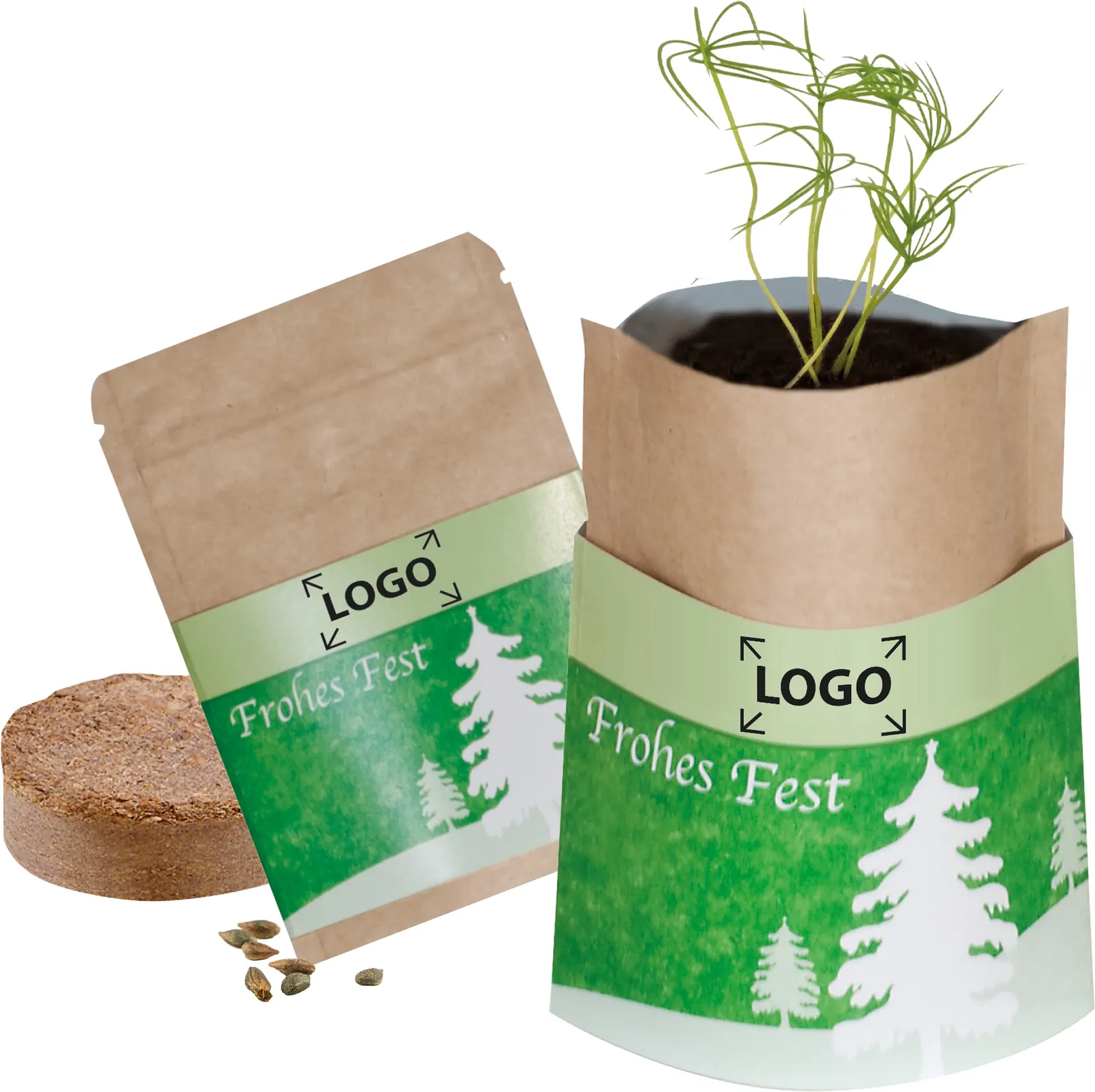 Natur-Bag Weihnachtsbaum