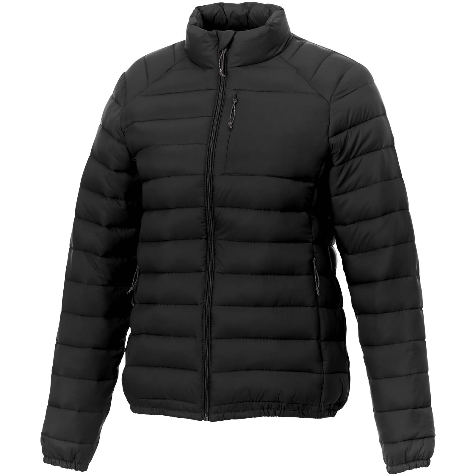 Pallas recycelte wattierte Jacke für Damen schwarz