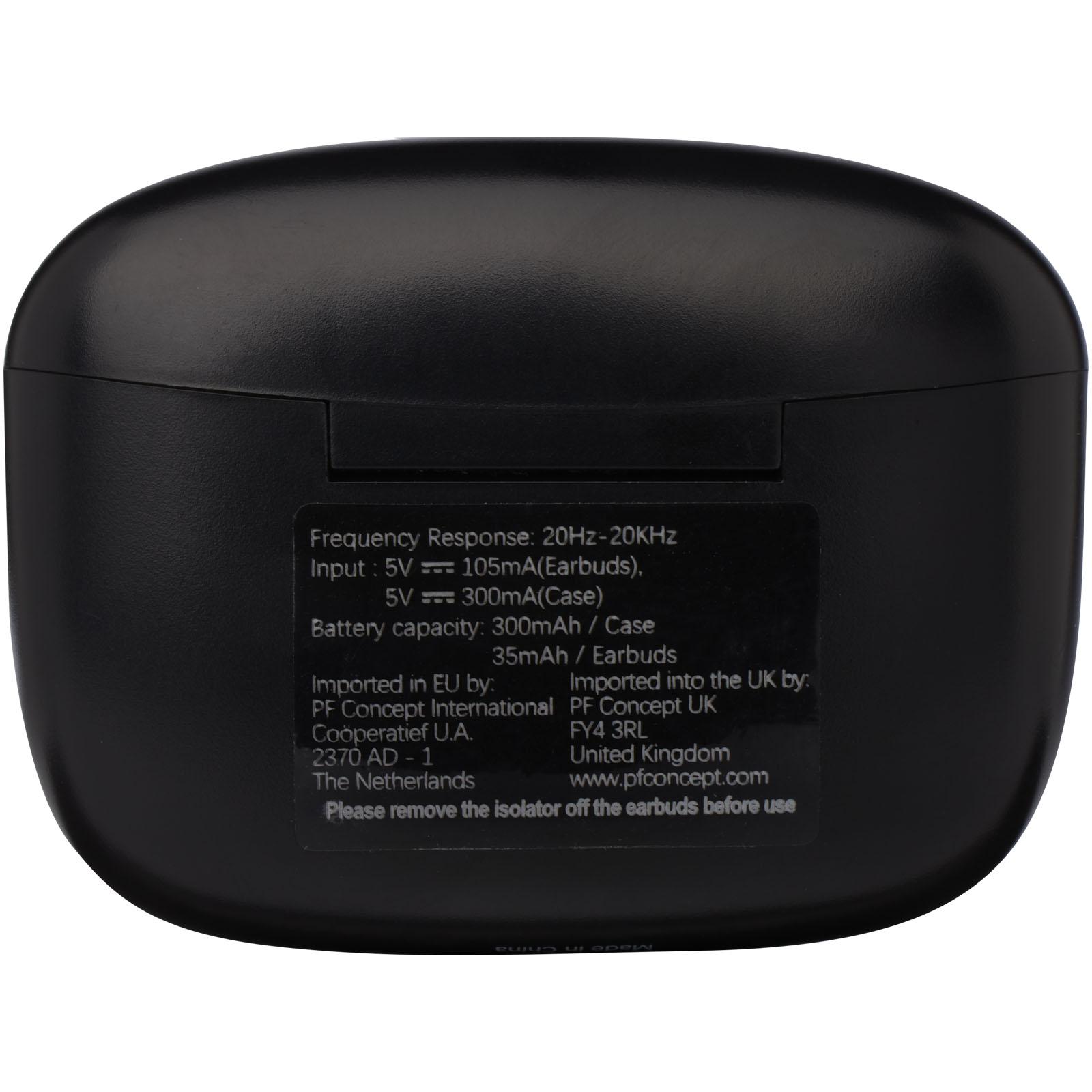 Essos 2.0 True Wireless Auto-Pair-Ohrhörer mit Etui schwarz