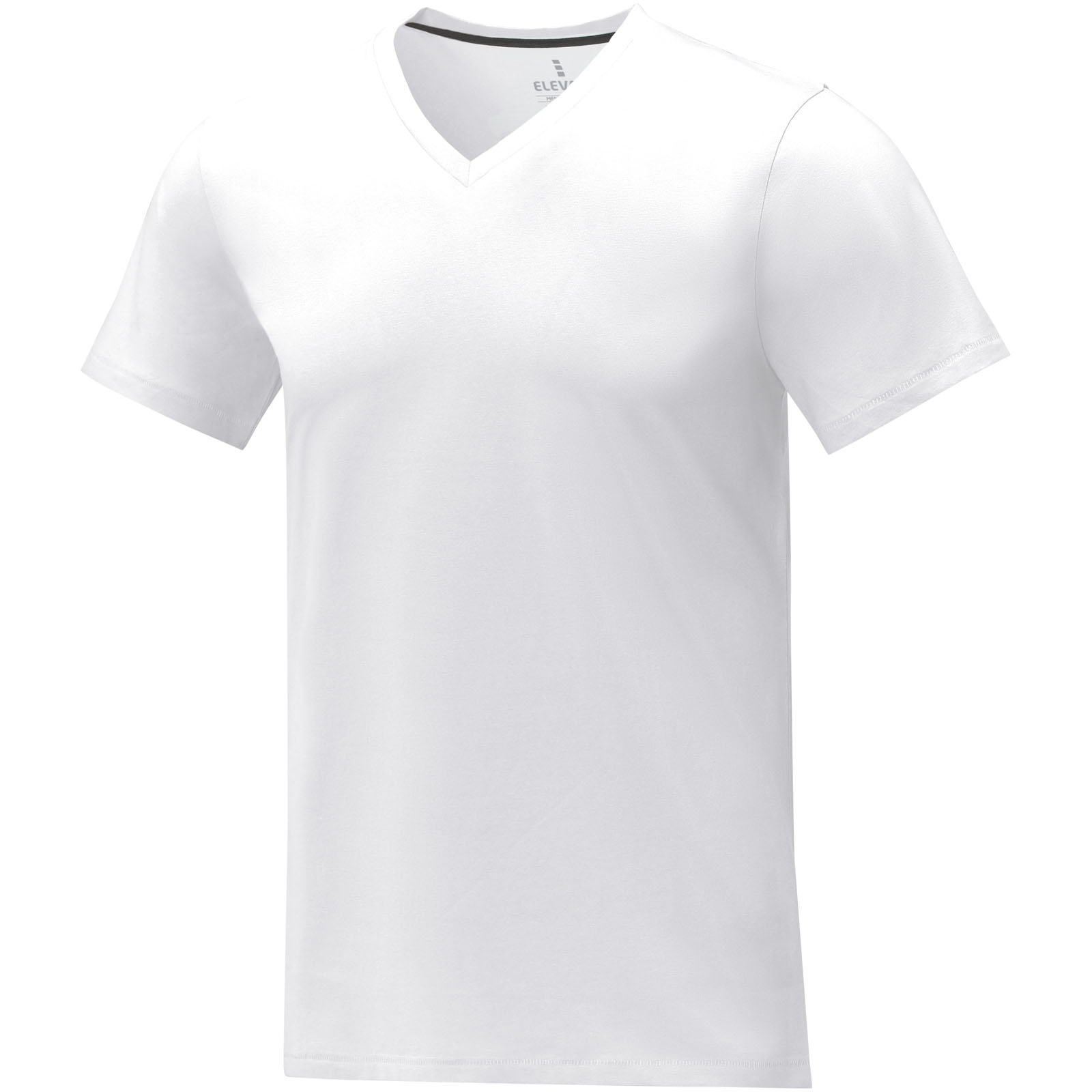 Somoto T-Shirt mit V-Ausschnitt für Herren weiss