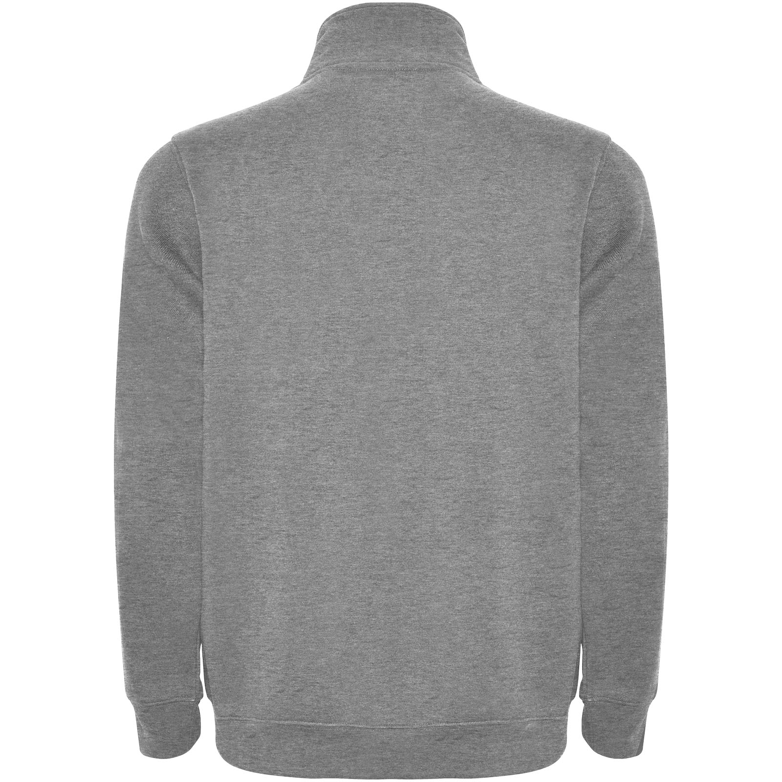 Aneto 280 g/m² Pullover mit Viertelreißverschluss heather grau