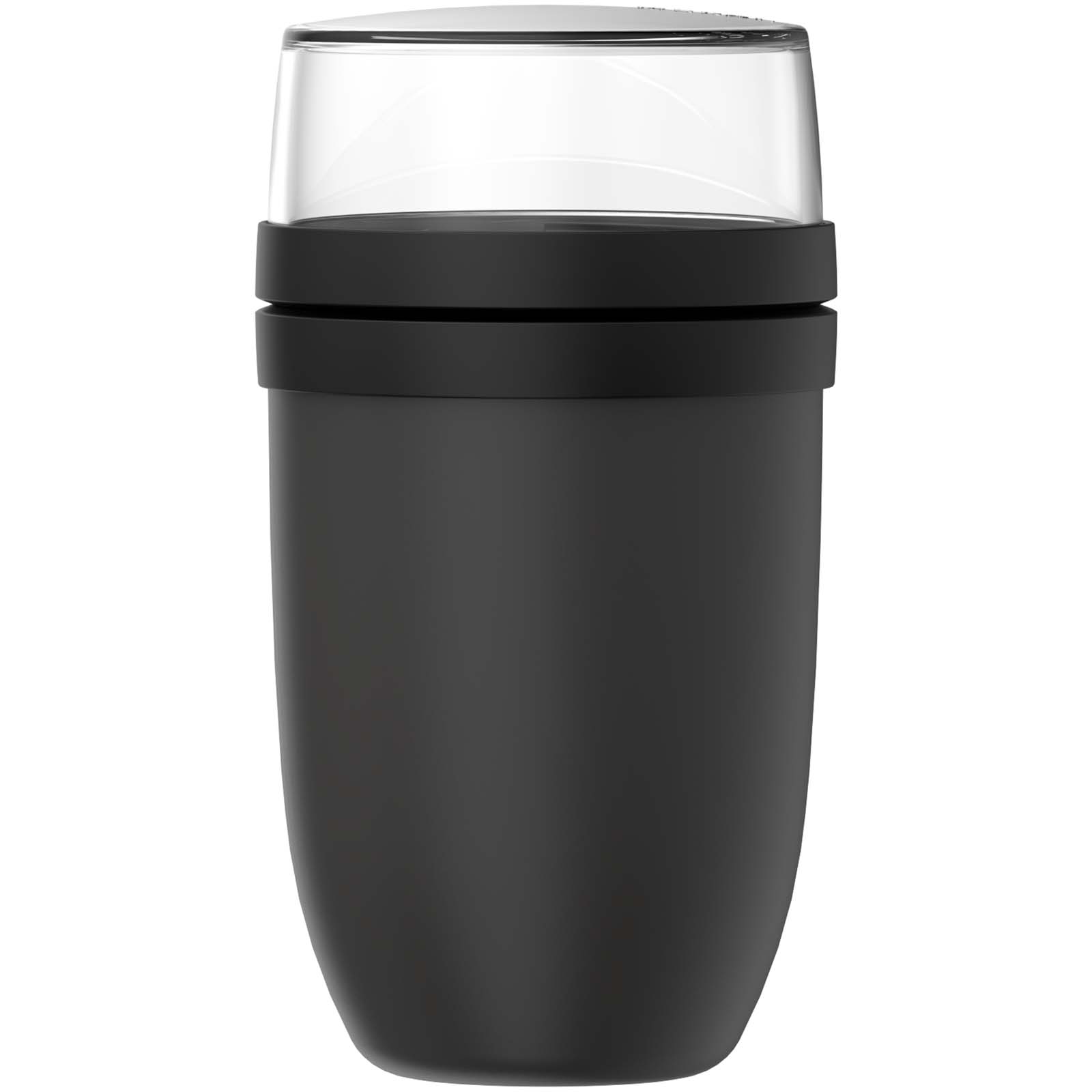 Mepal Ellipse 750+300 ml Lunchpot schwarz