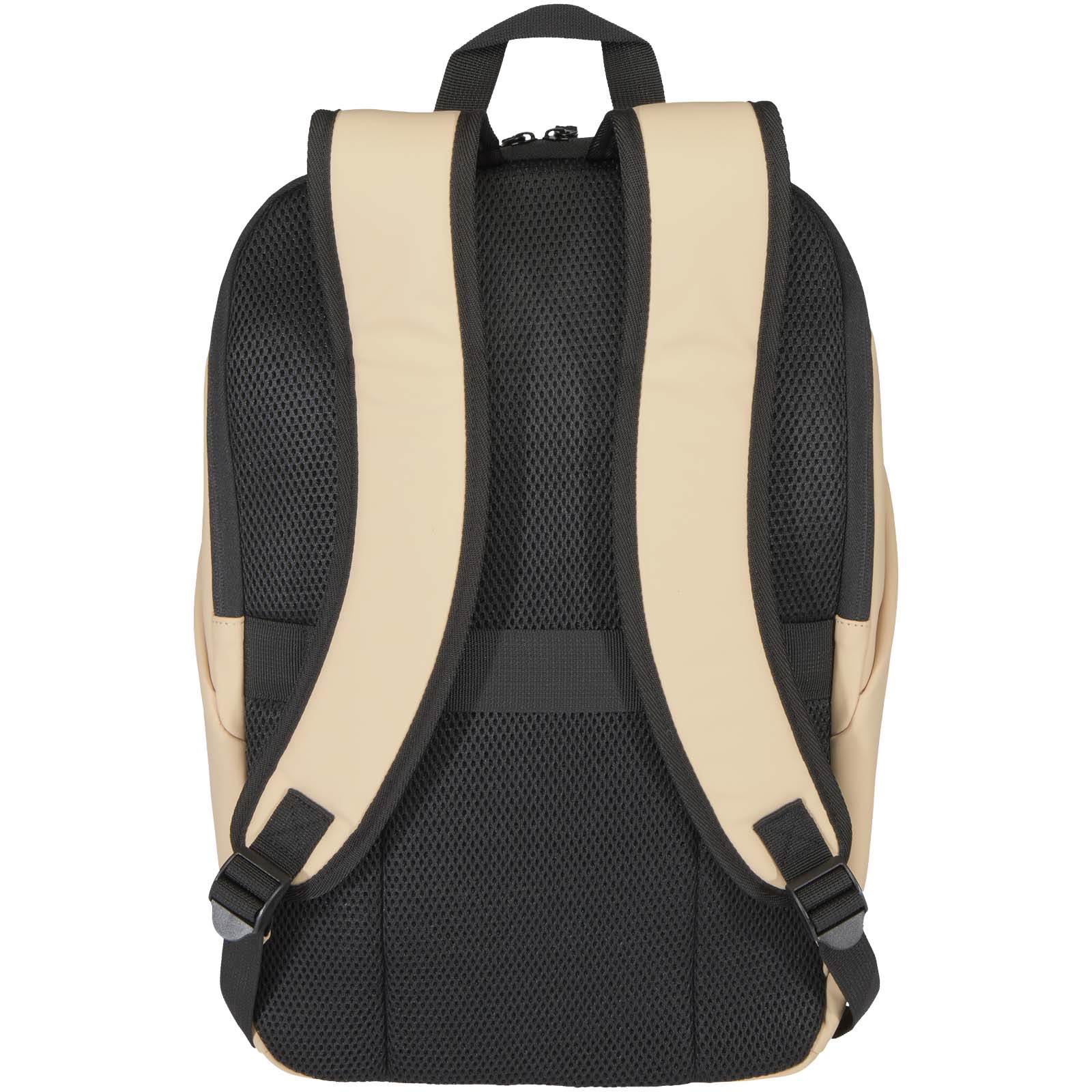 Resi Plus 15" GRS recycelter diebstahlsicherer Rucksack 18L oatmeal