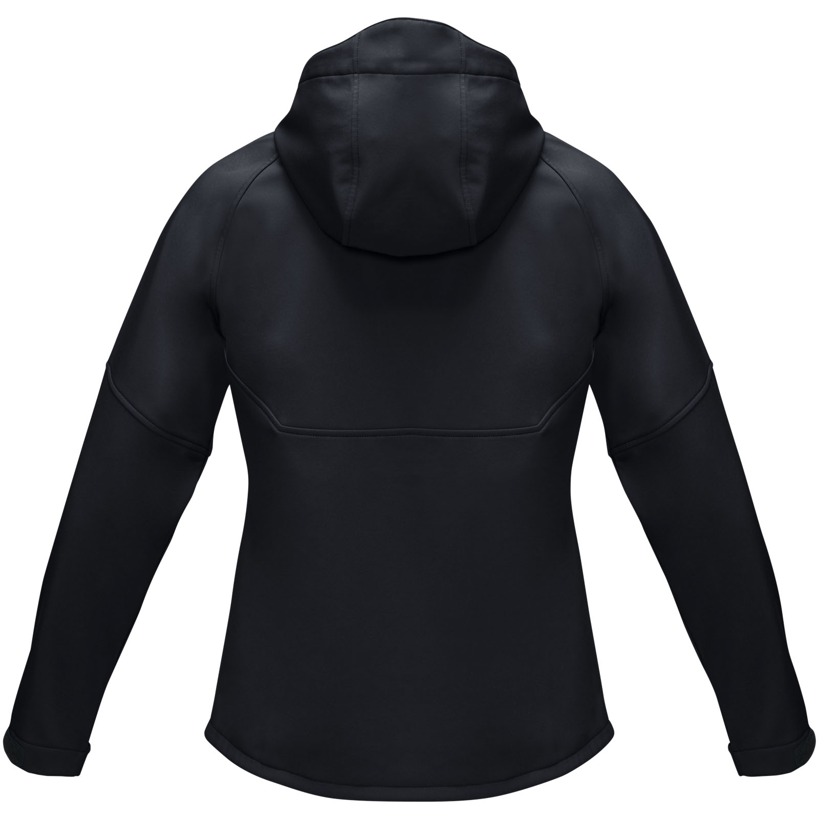 Coltan Softshelljacke aus recyceltem Material für Damen schwarz