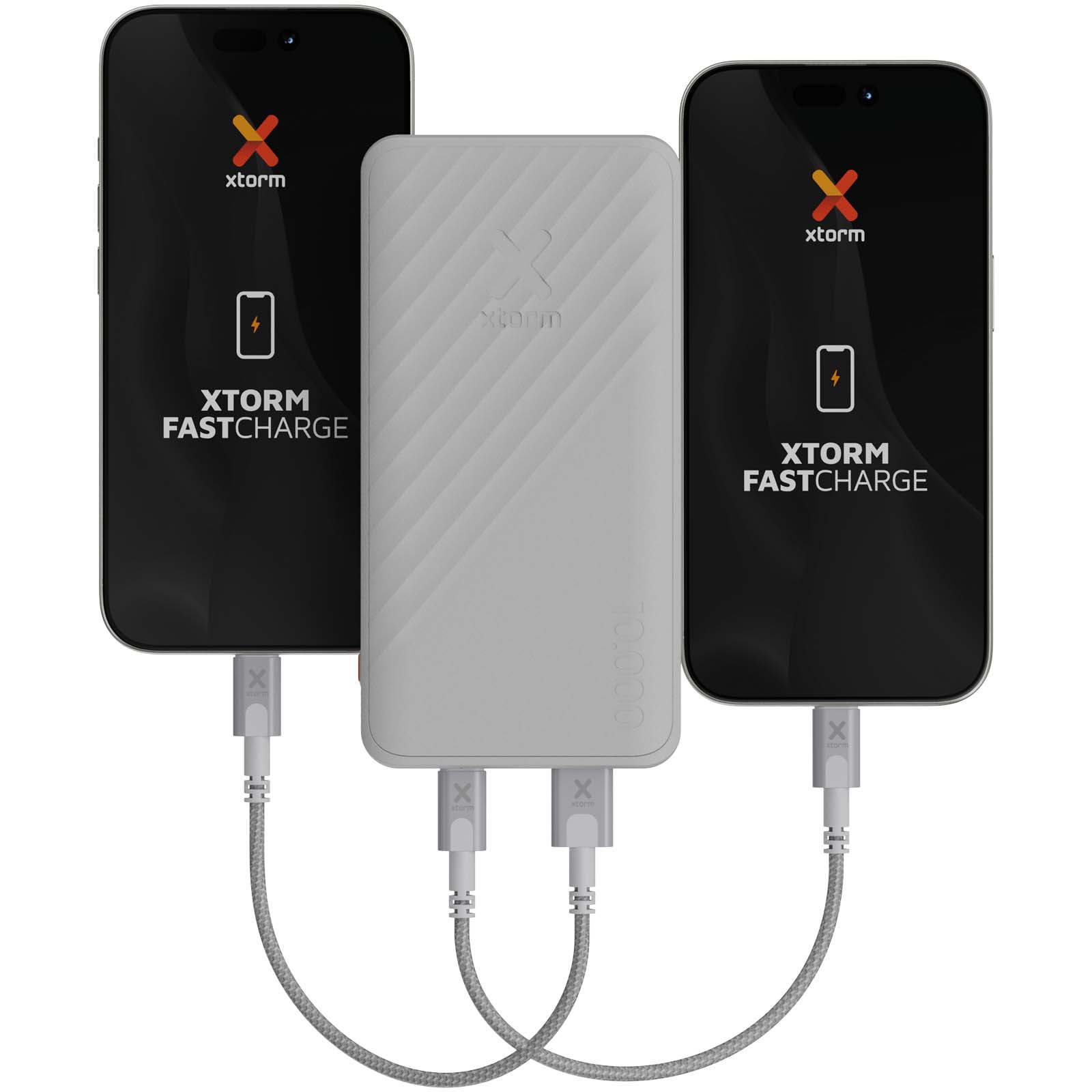 Xtorm XG210 Go2 15W 10.000 mAh Schnelllade-Powerbank weiss