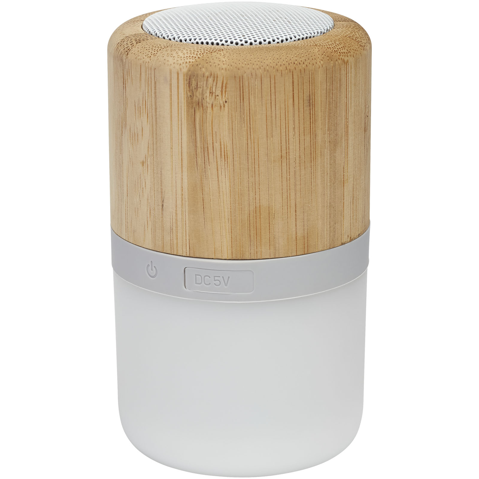 Aurea Bluetooth® Lautsprecher aus Bambus mit Licht natur
