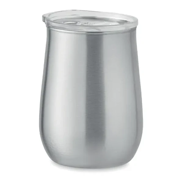 Becher recycelter Edelstahl