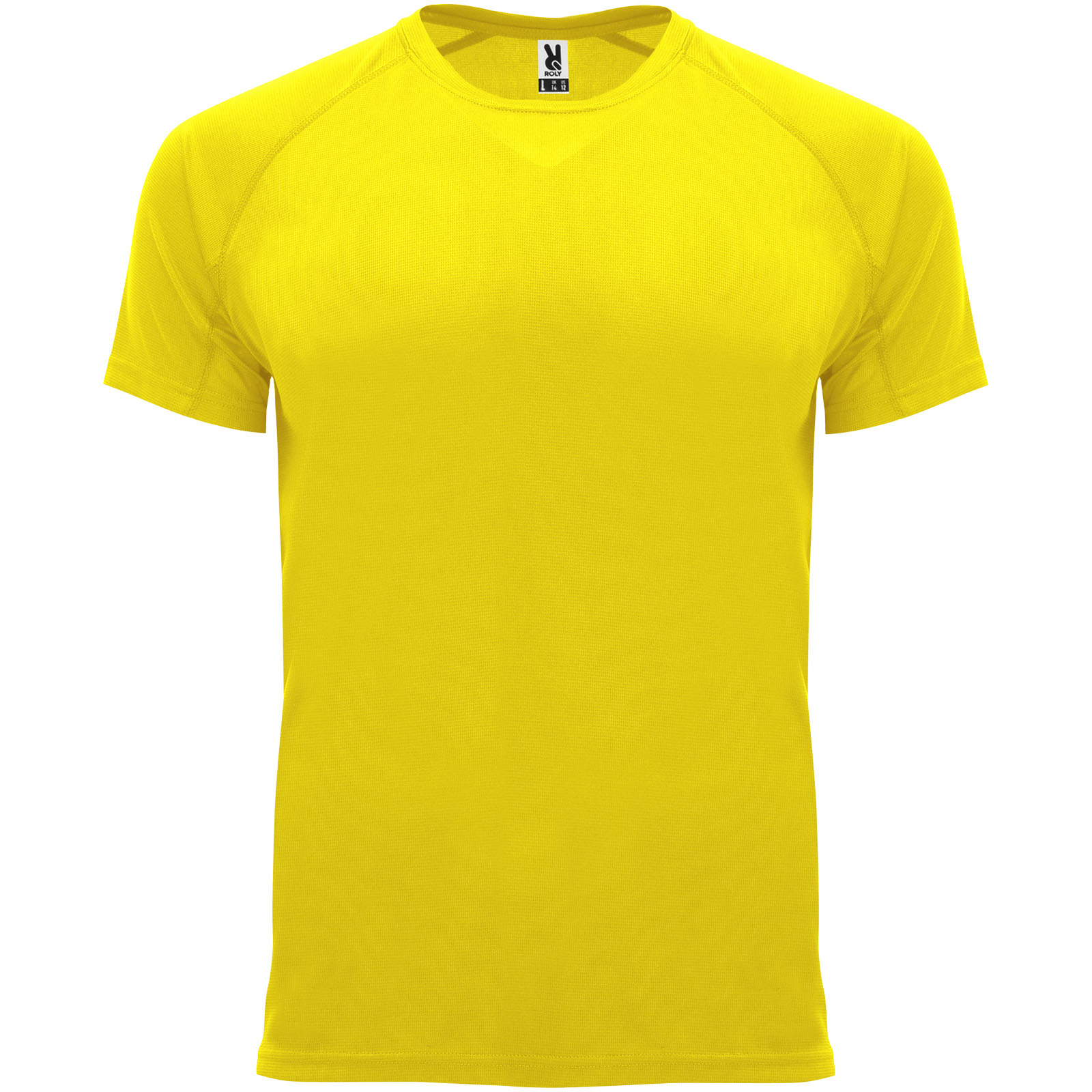 Bahrain 135 g/m² Sport T-Shirt für Kinder gelb