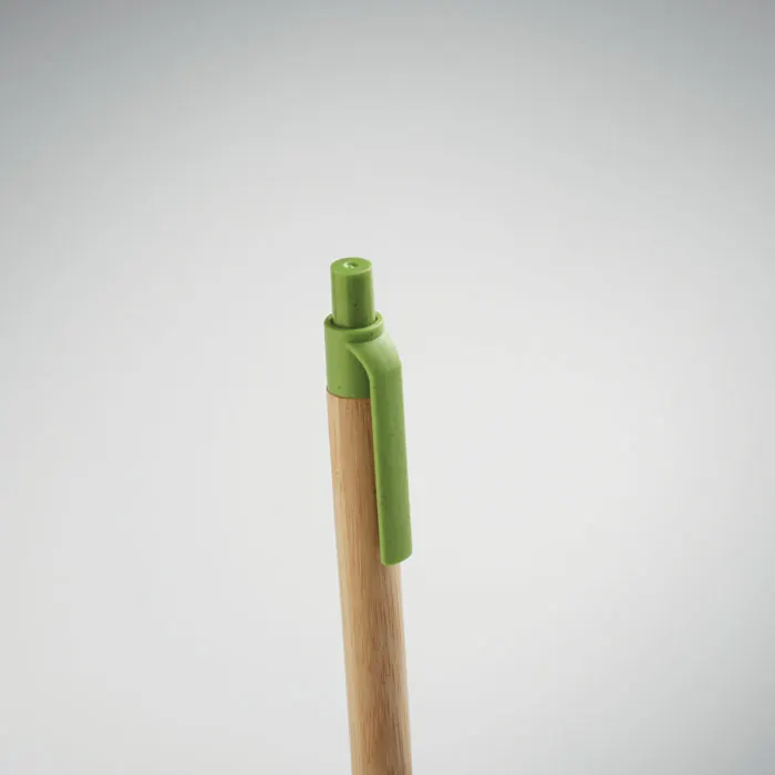 Druckkugelschreiber mit Bambus