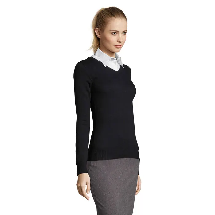 Damen-Pullover mit V-Ausschnitt Galaxy