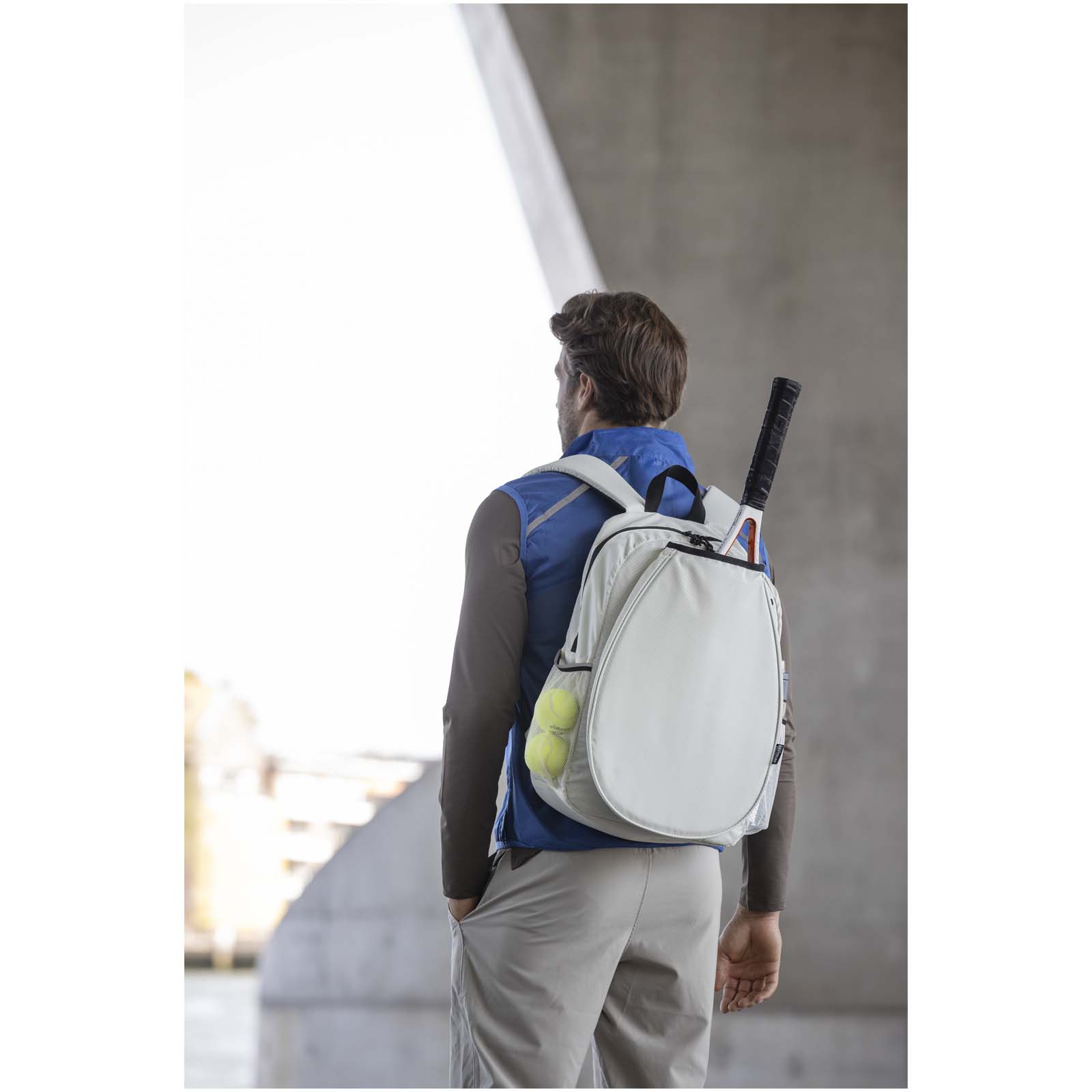 Varyon 15" GRS Padel-Rucksack aus recyceltem Material, 18 l