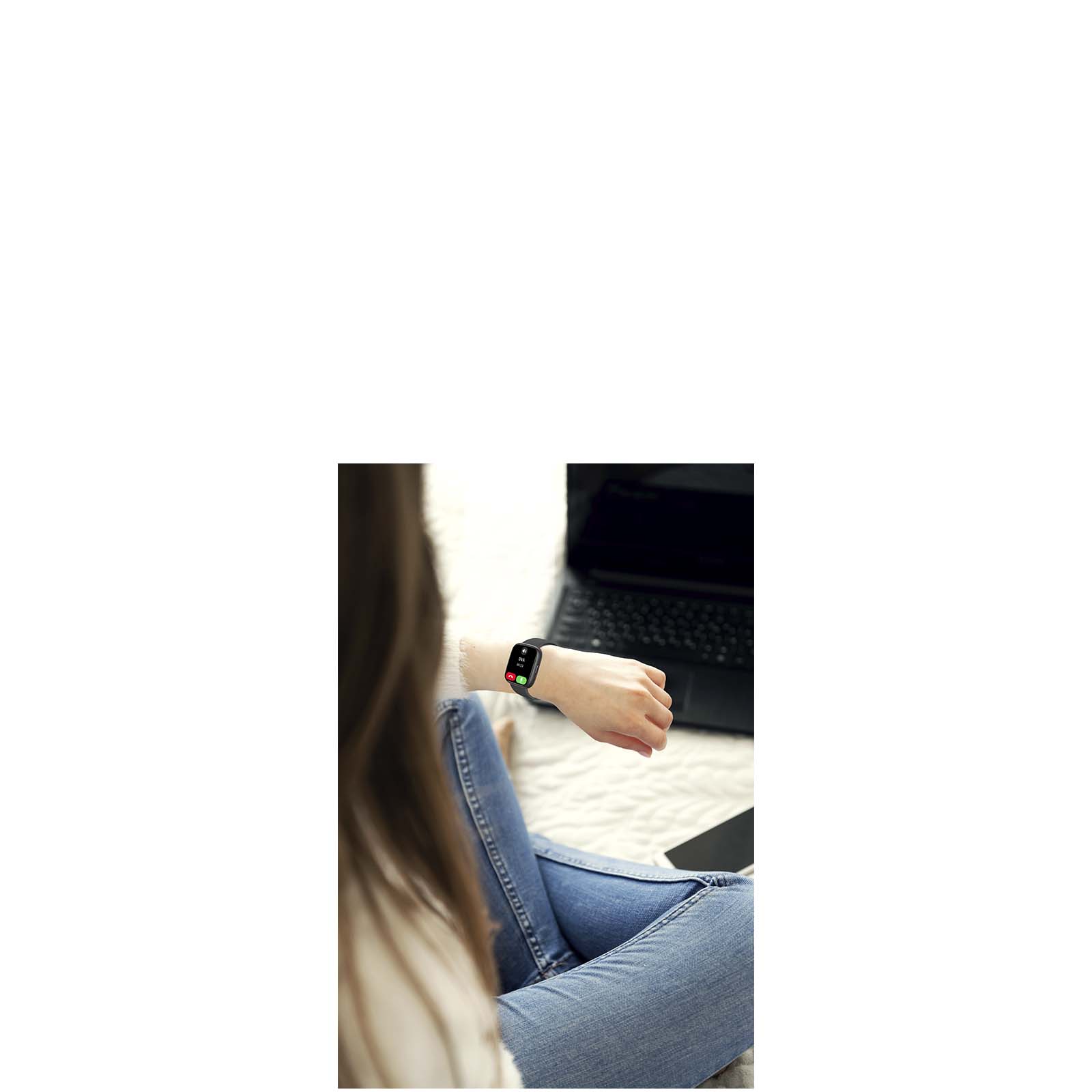 Prixton Alexa SWB29 Smartwatch schwarz