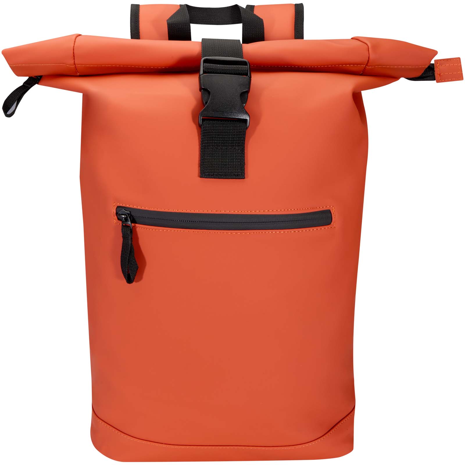 Resi Plus 15" GRS-recycelter Rolltop Rucksack 18 L ziegelstein