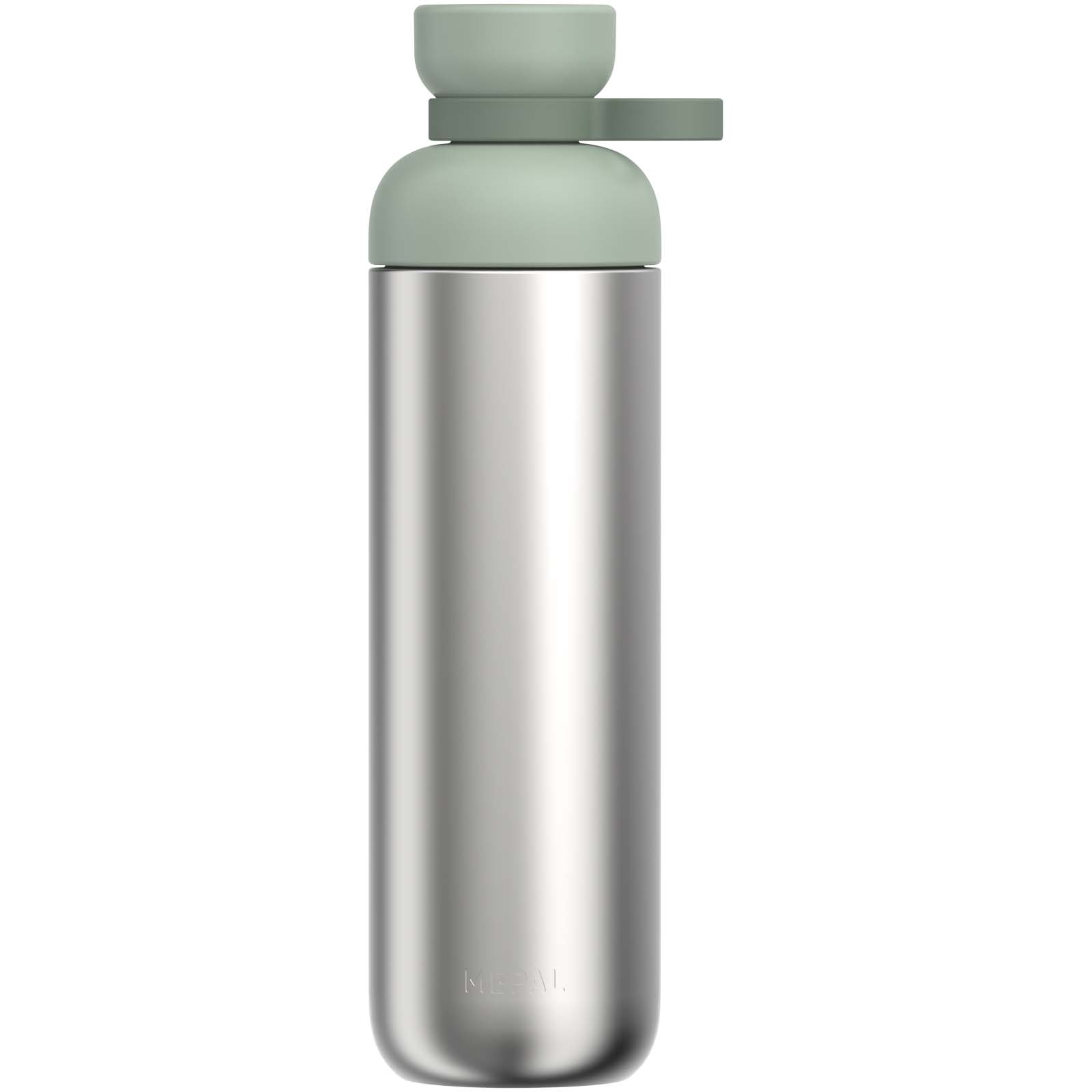 Mepal Vita 900 ml Trinkflasche aus recyceltem Edelstahl (Kohlensäure geeignet) salbei