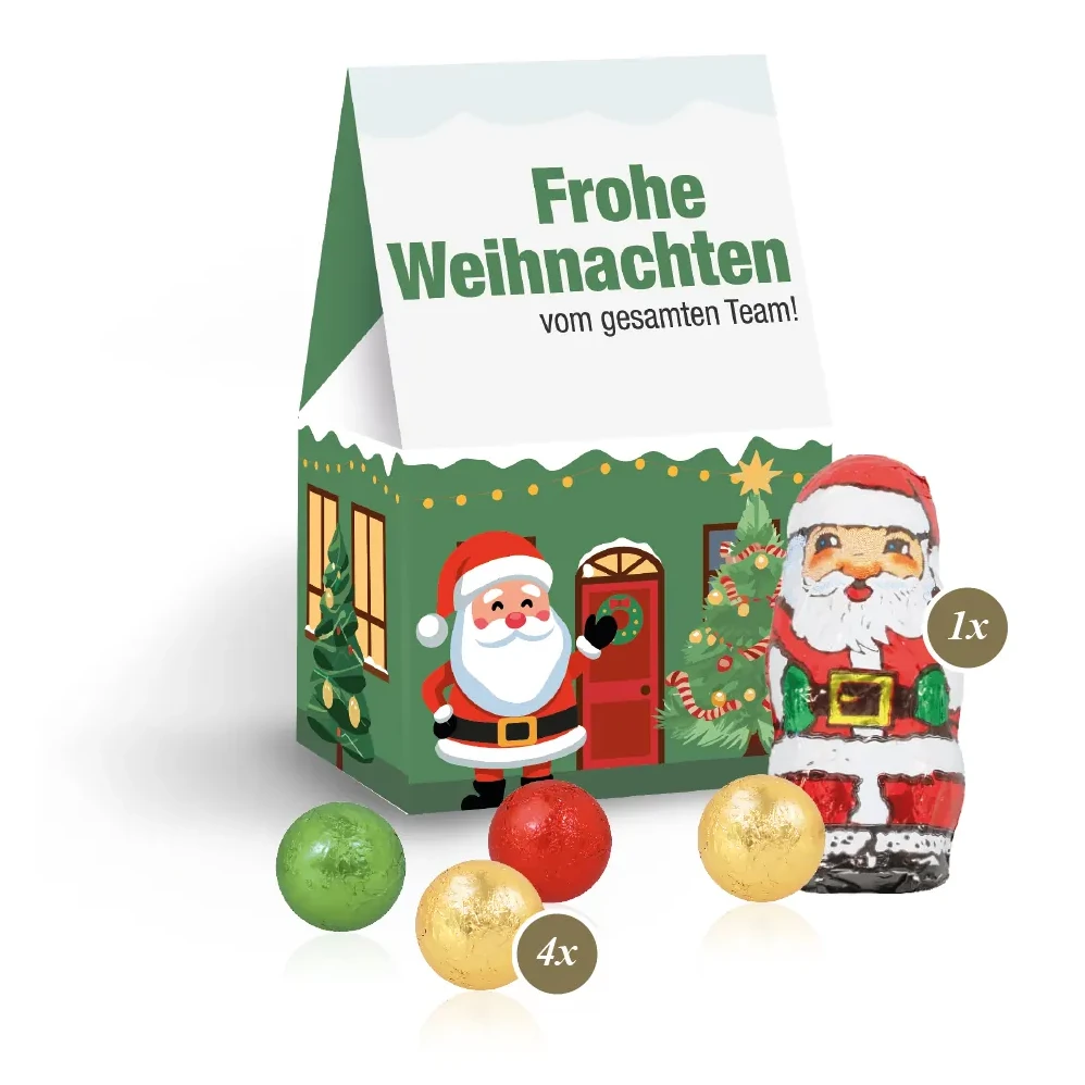 Präsent "Christmas Minis" mit Fairtrade® Schokolade