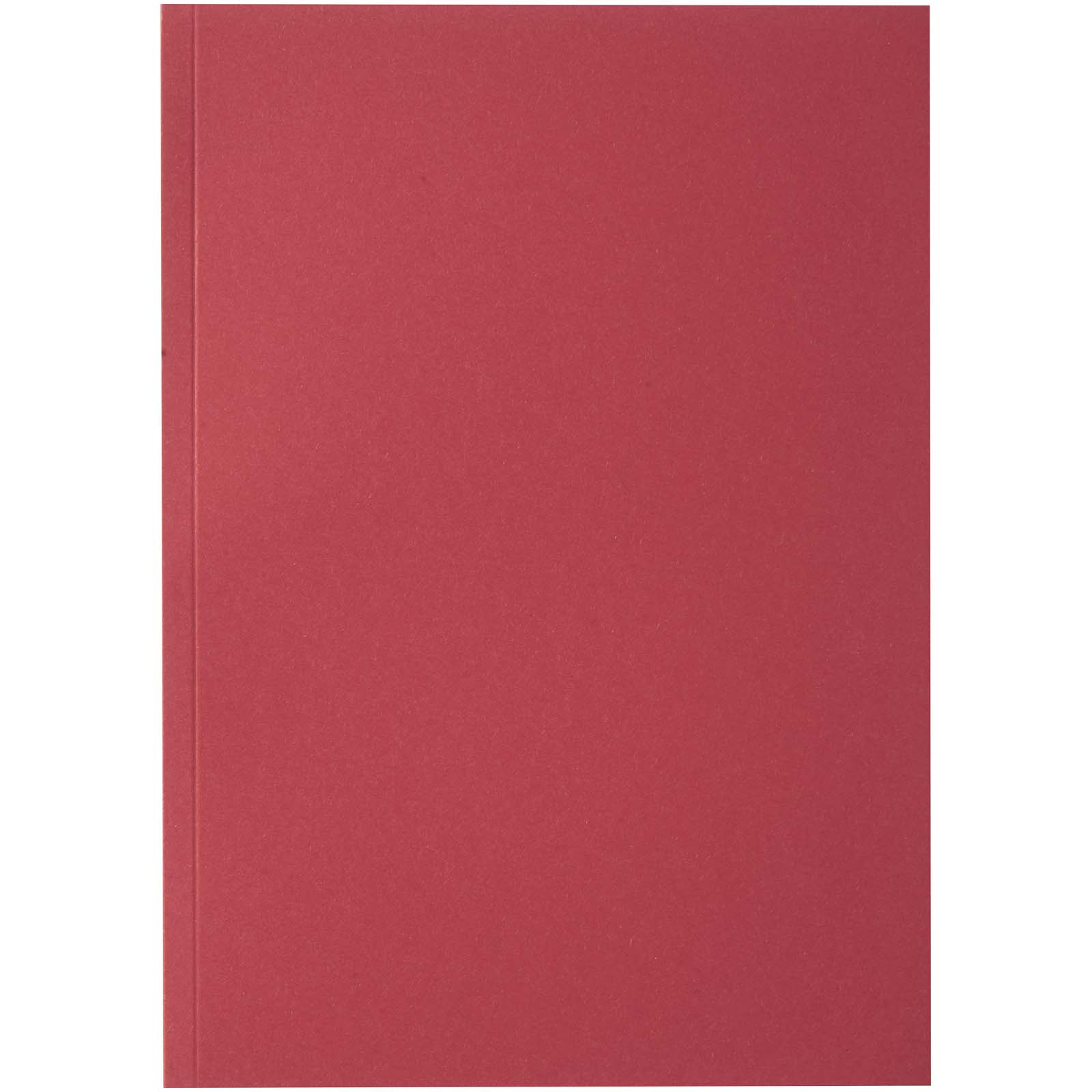 Scribe A5 recyceltes Sofcover Notizbuch rot