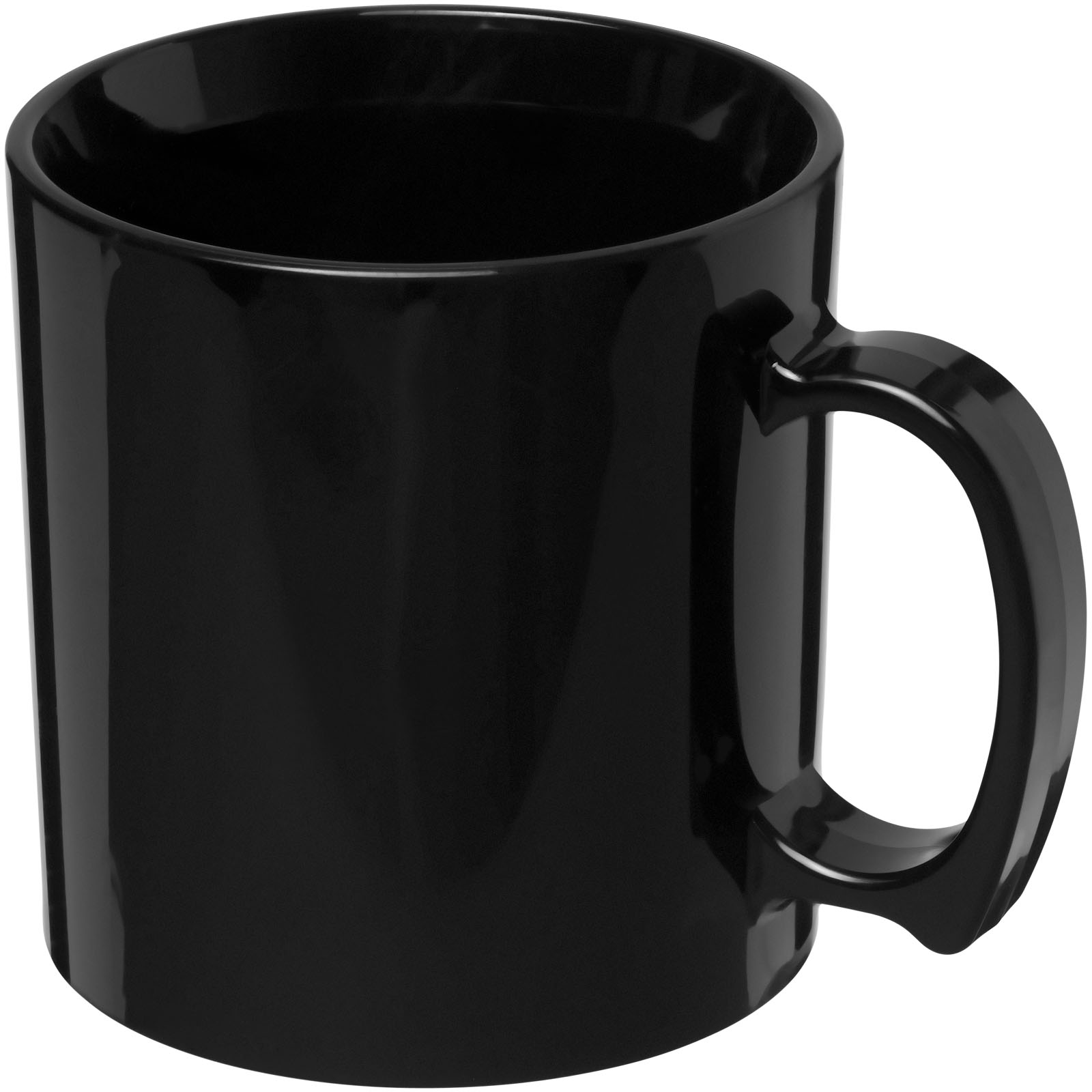 Standard 300 ml Kunststoffbecher schwarz