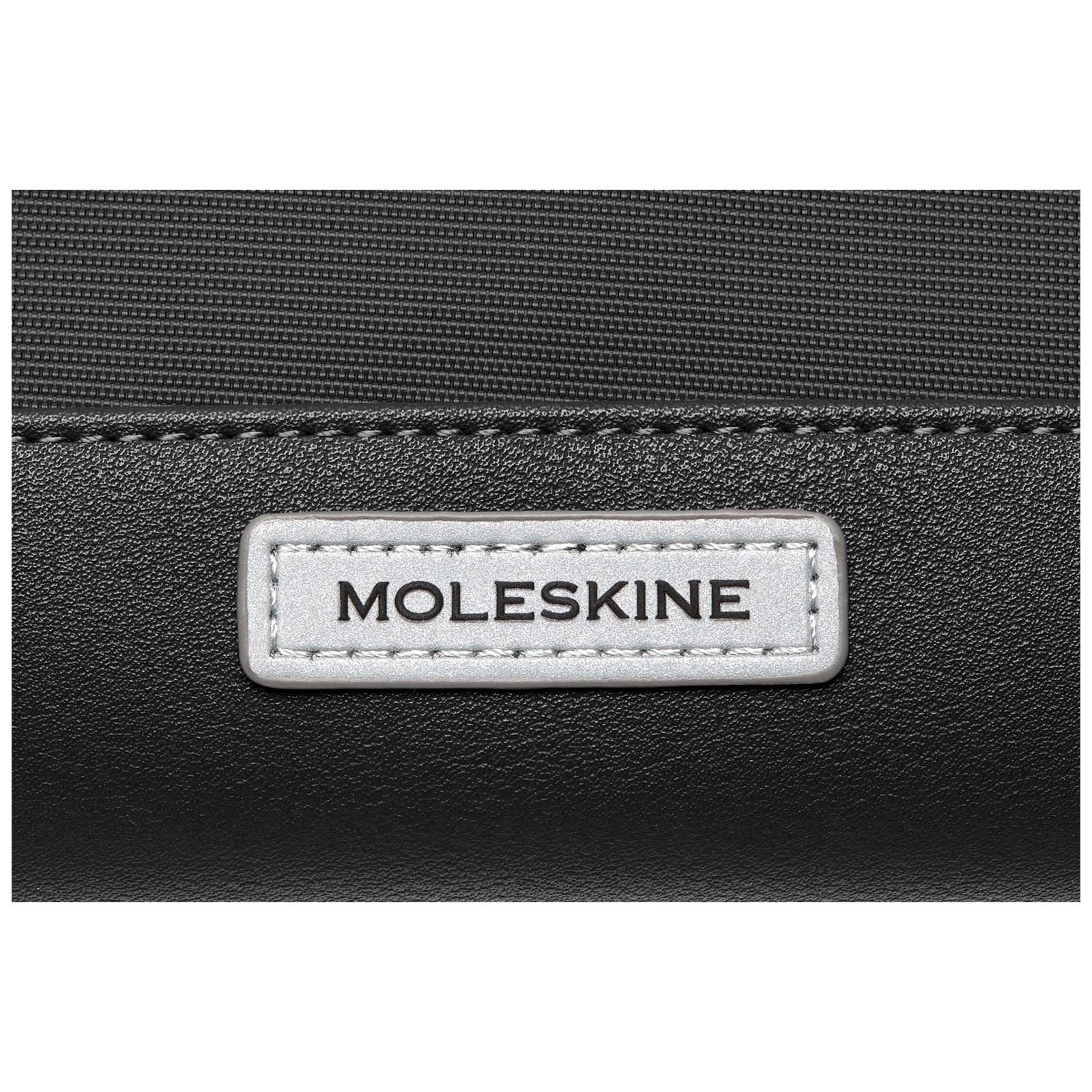 Moleskine Metro Rolltop Rucksack schwarz