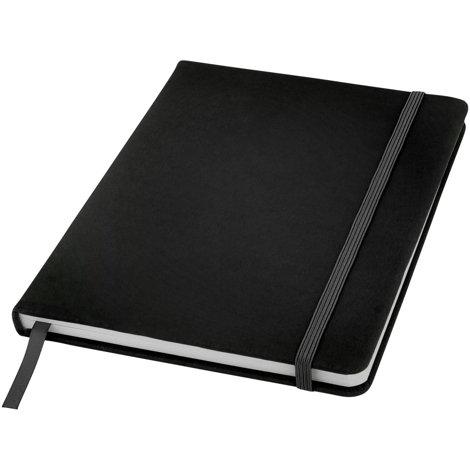 Spectrum A5 Notizbuch mit leeren Seiten schwarz
