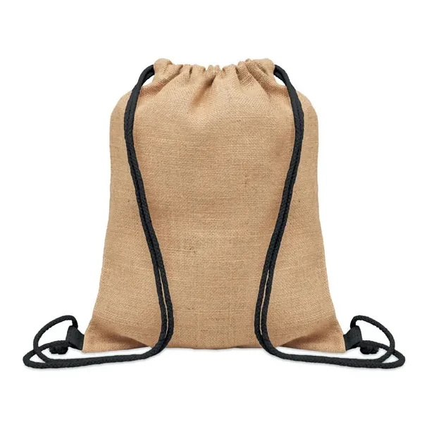 Jute Beutel mit Kordelzug