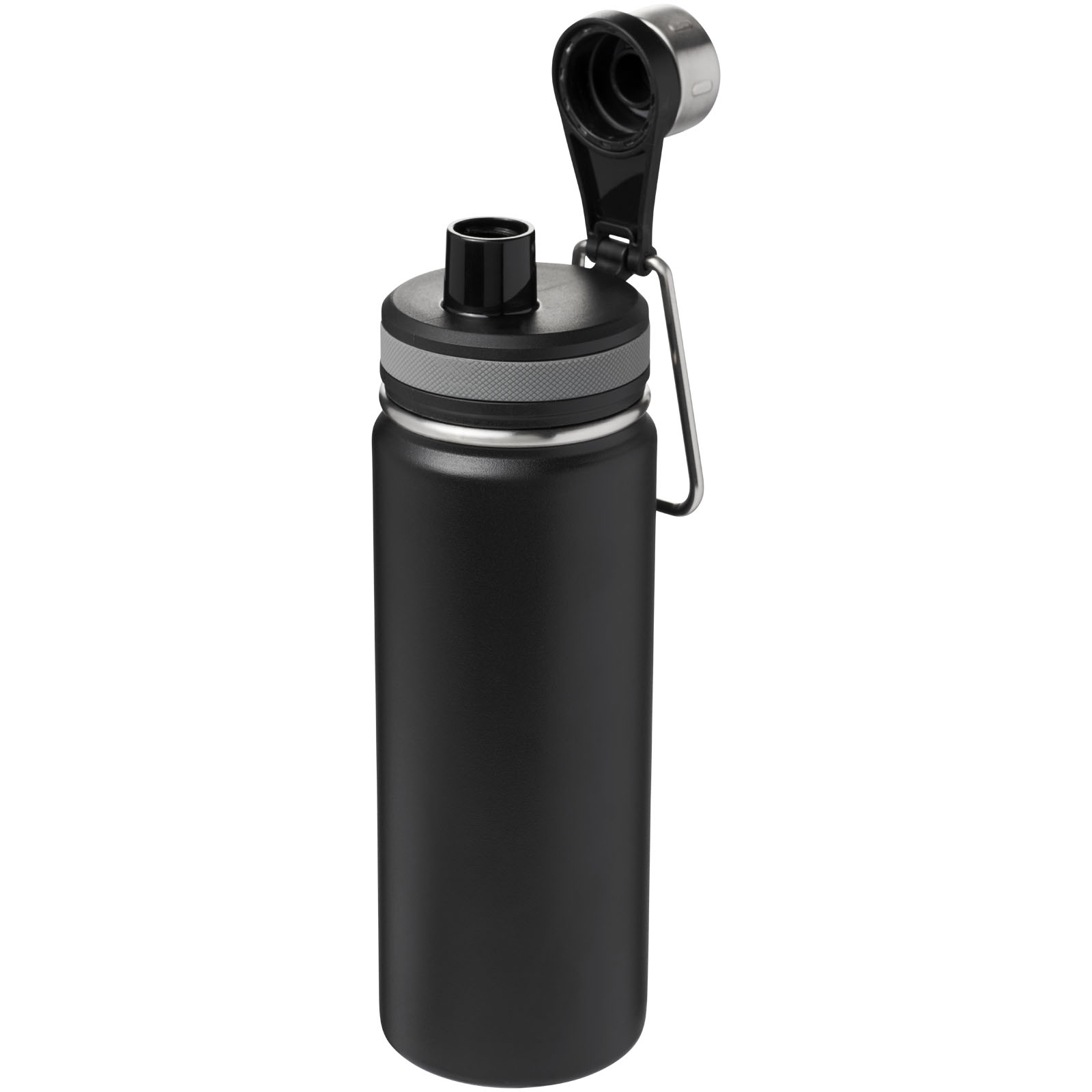 Gessi 590 ml Kupfer-Vakuum Isolierflasche schwarz
