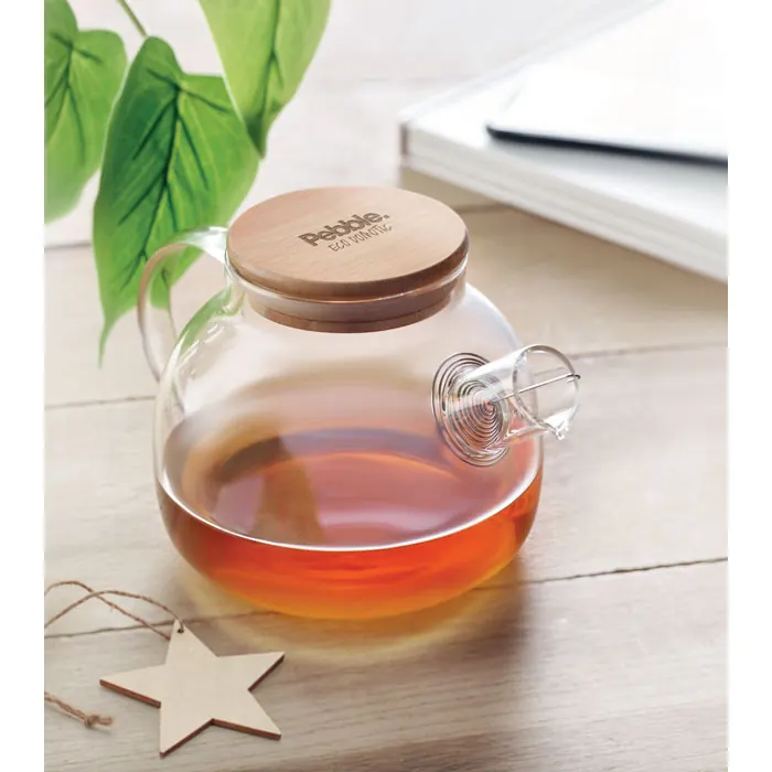 Teekanne Borosilikatglas 850ml