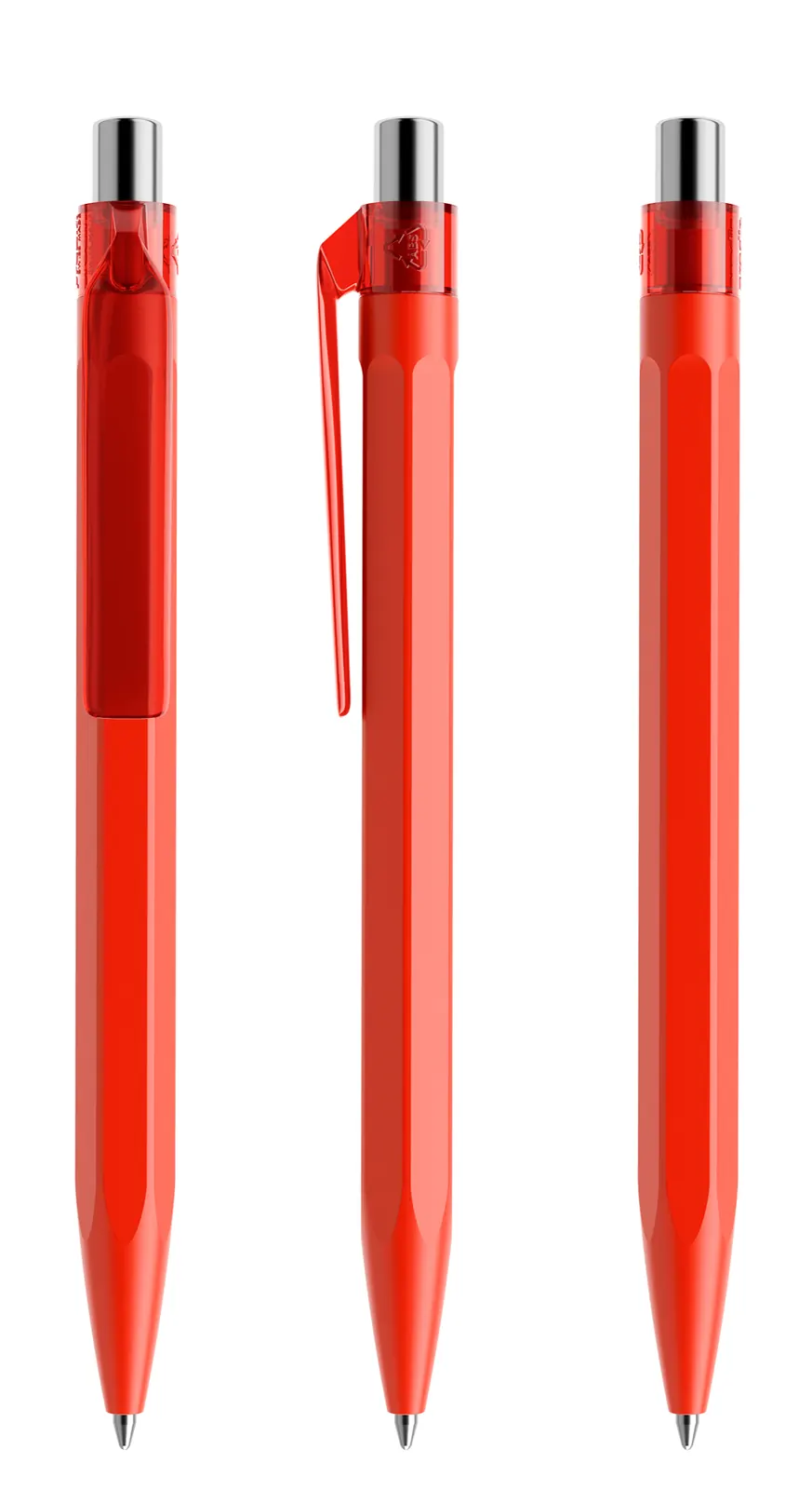 prodir QS50 PMT Push Kugelschreiber, Chrom-Finish