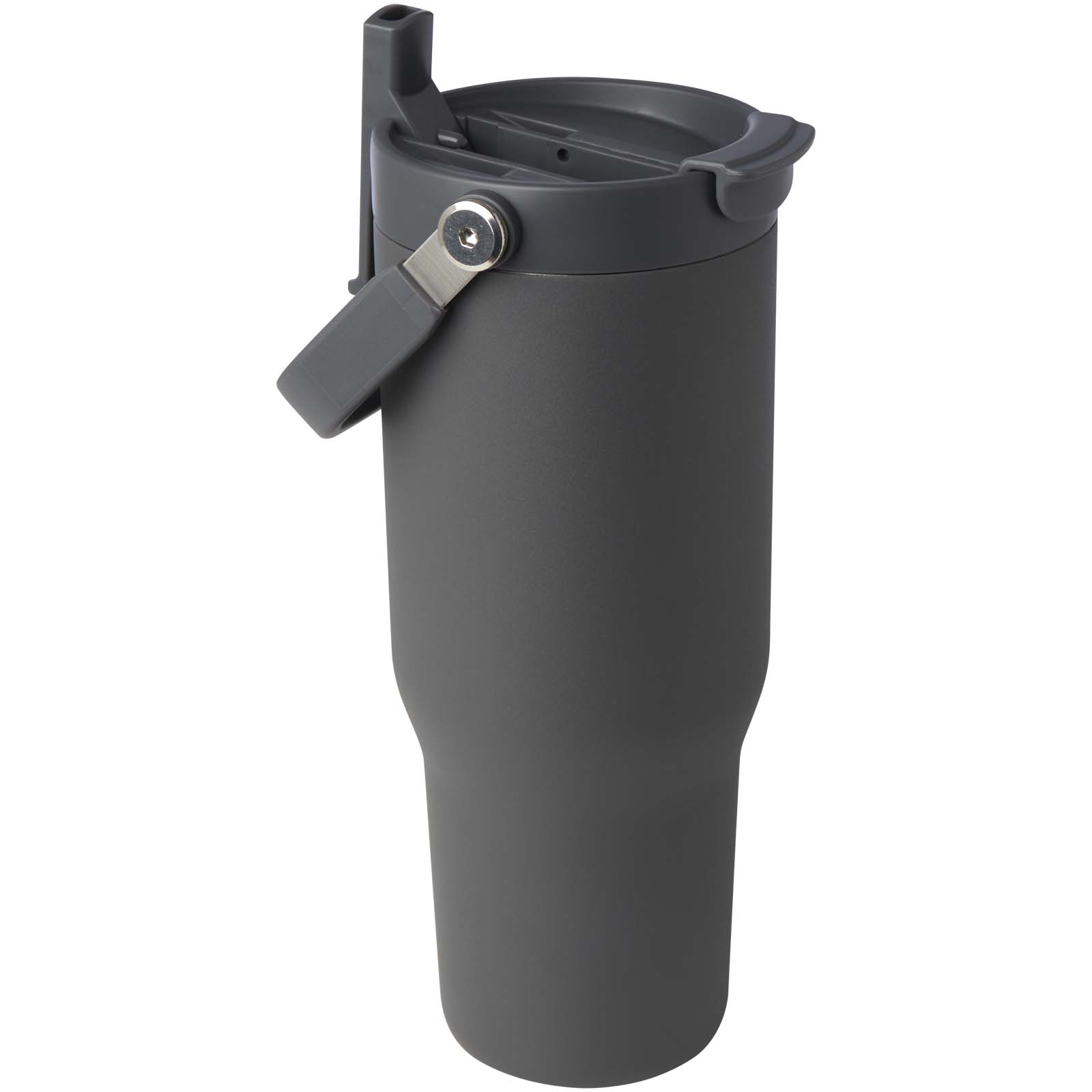 Bronx 900 ml RCS-zertifizierter Kupfer-Vakuum Isolierbecher aus Edelstahl mit Doppelfunktionsdeckel grau