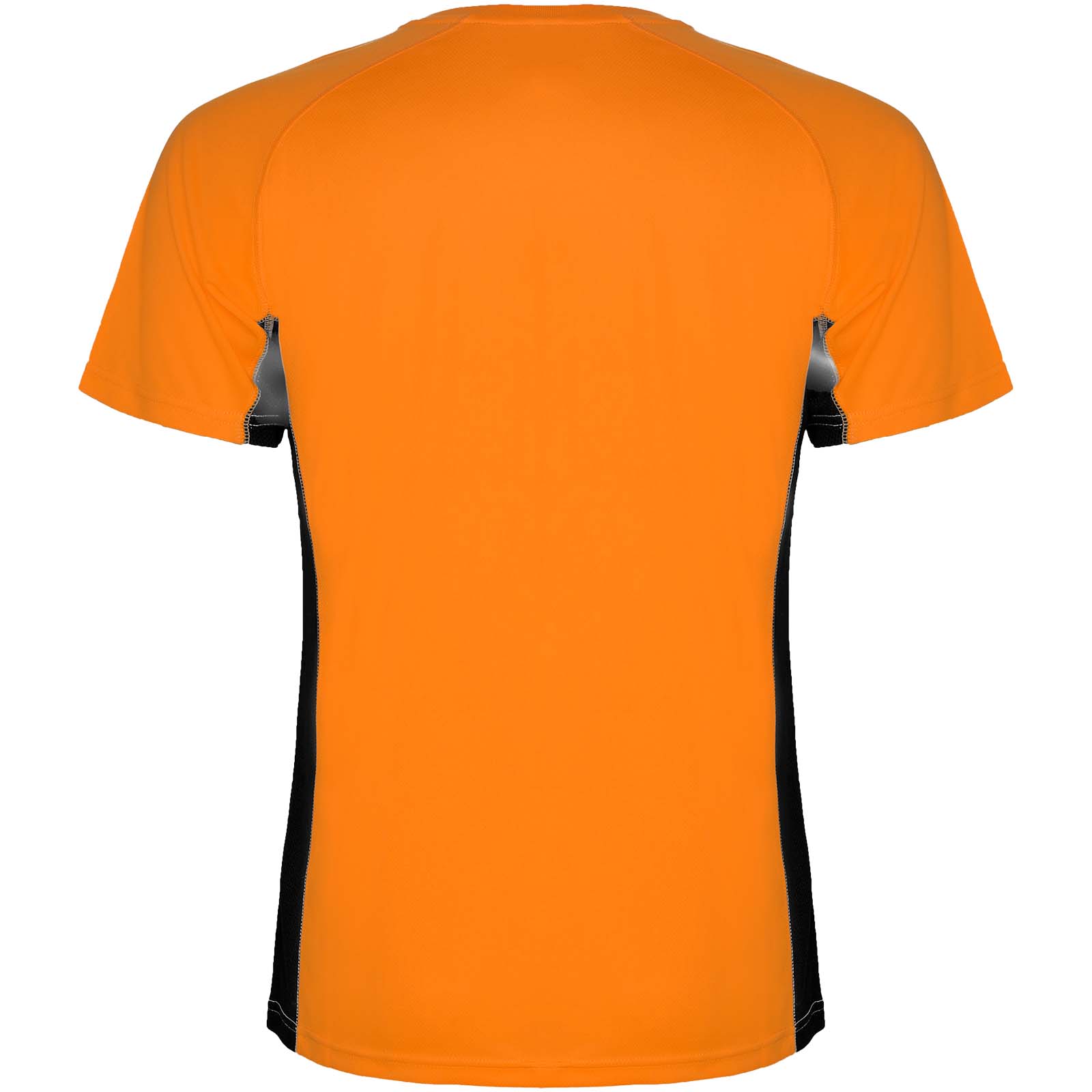 Shanghai Sport T-Shirt für Kinder fluororange, schwarz