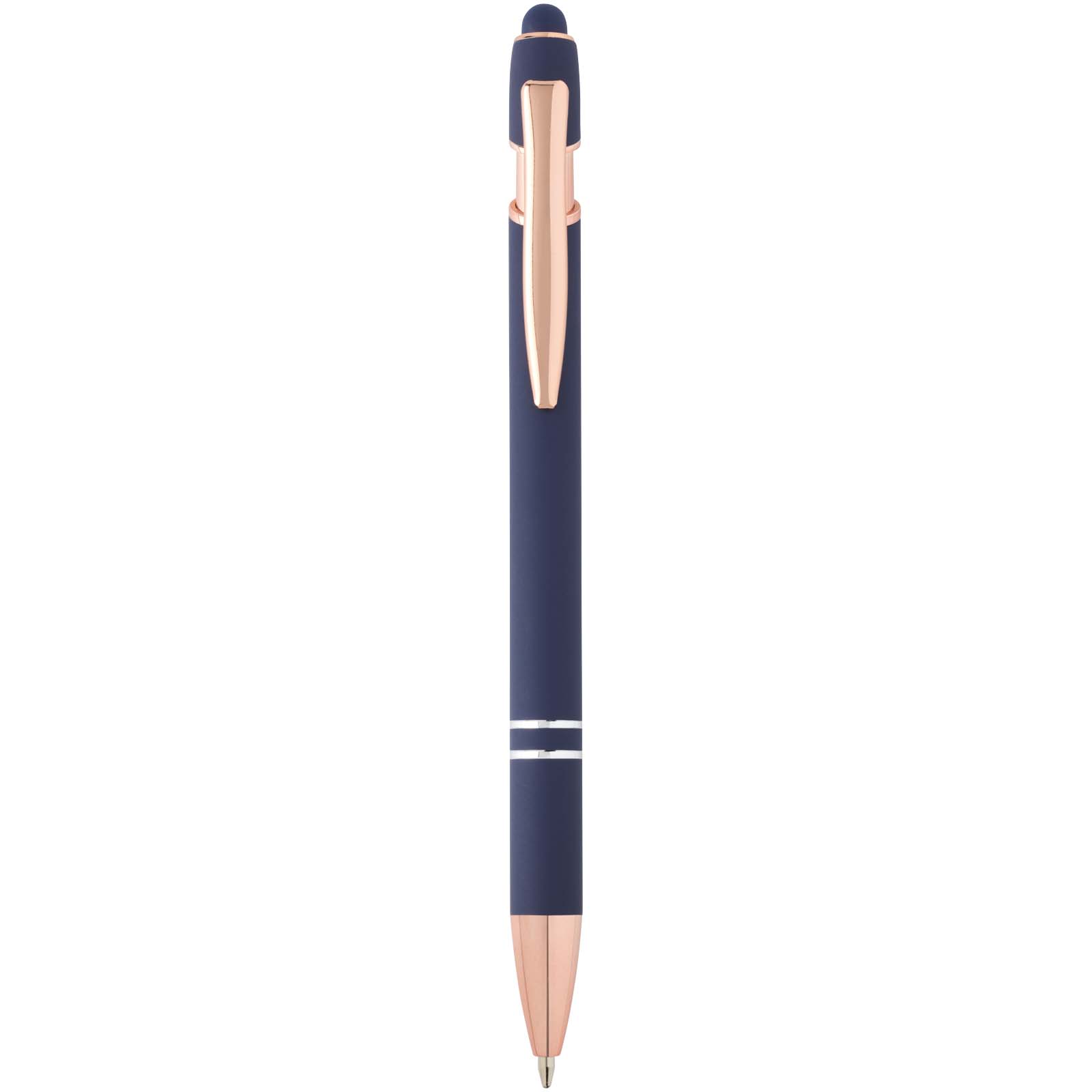 Nanna Kugelschreiber mit Roségold Finish Ozeanblau