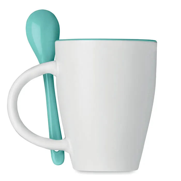 Becher mit Löffel