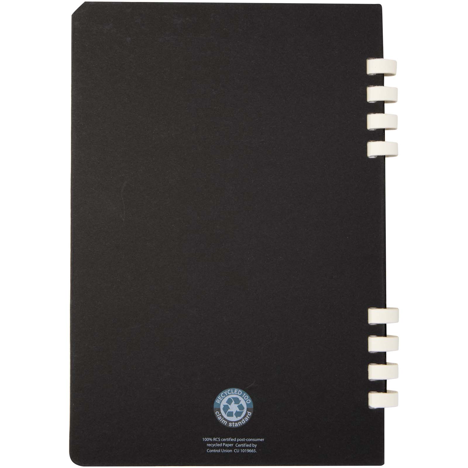 Fil A5 Hardcover RCS recyceltes Spiralnotizbuch schwarz