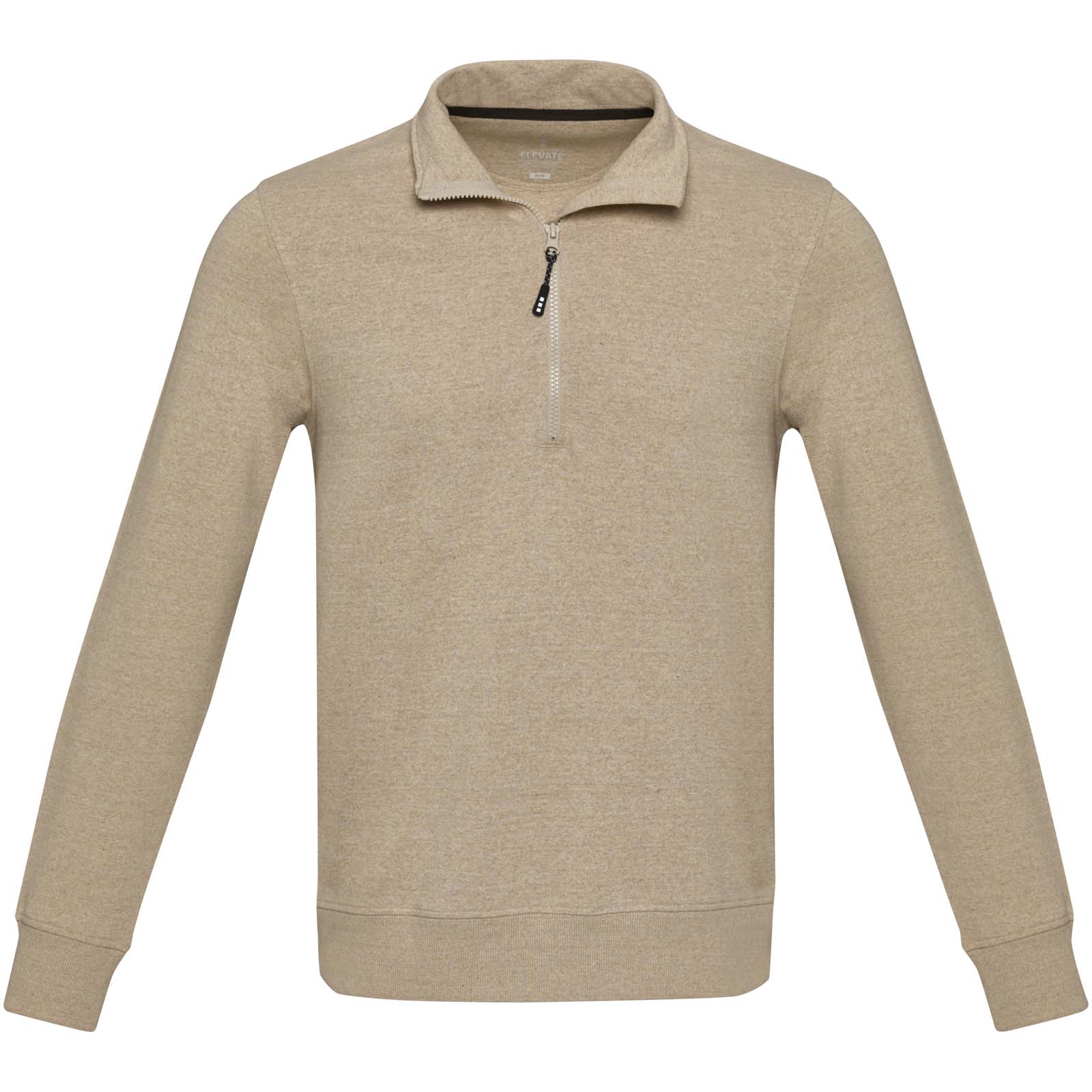 Tin 280 g/m² Aware™ Pullover mit Half-Zip Reißverschluss aus recyceltem Material Unisex oatmeal
