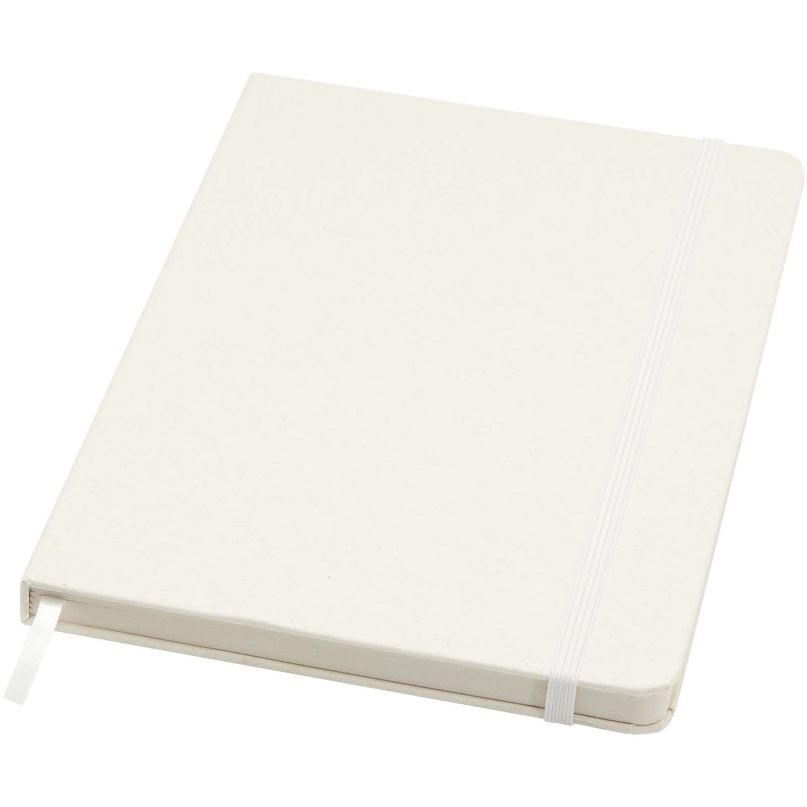 Bass A5 recyceltes Notizbuch, liniert weiss