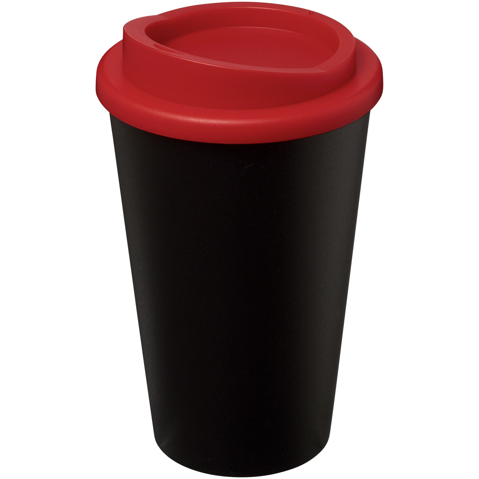 Americano® 350 ml Isolierbecher schwarz, rot